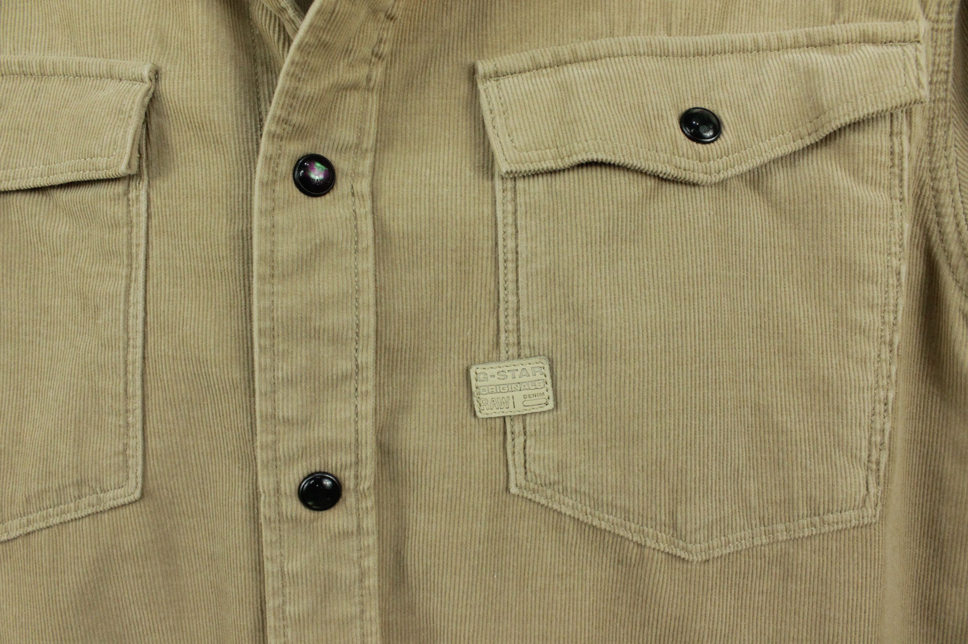 G-Star G-Star Raw 3301 Slim Fit Western Corduroy Shirt Size US S / EU 44-46 / 1 - 8 Thumbnail