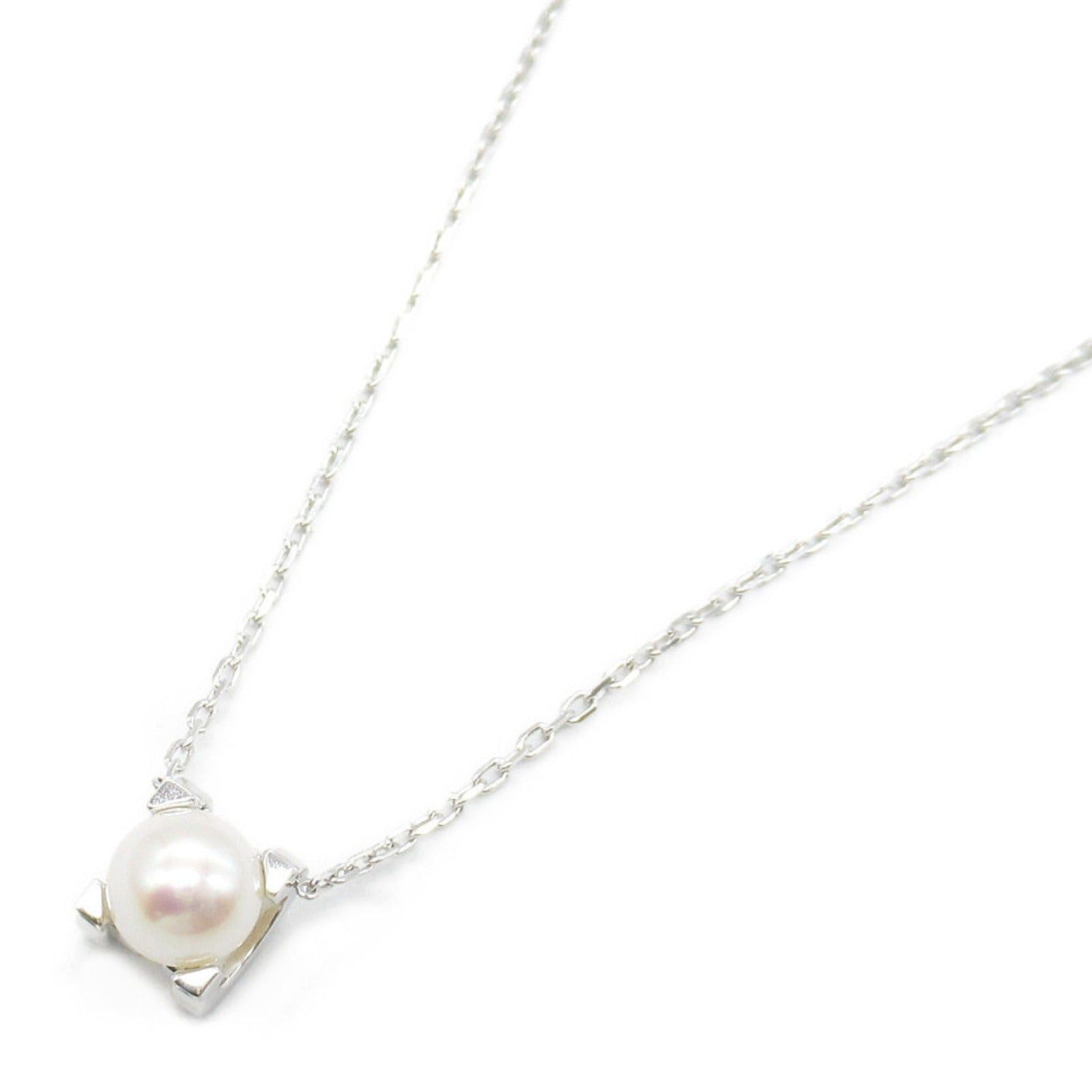 Cartier Cartier C-Do Cartier Pearl Necklace K18Wg (White Gold) White Size ONE SIZE - 1 Thumbnail