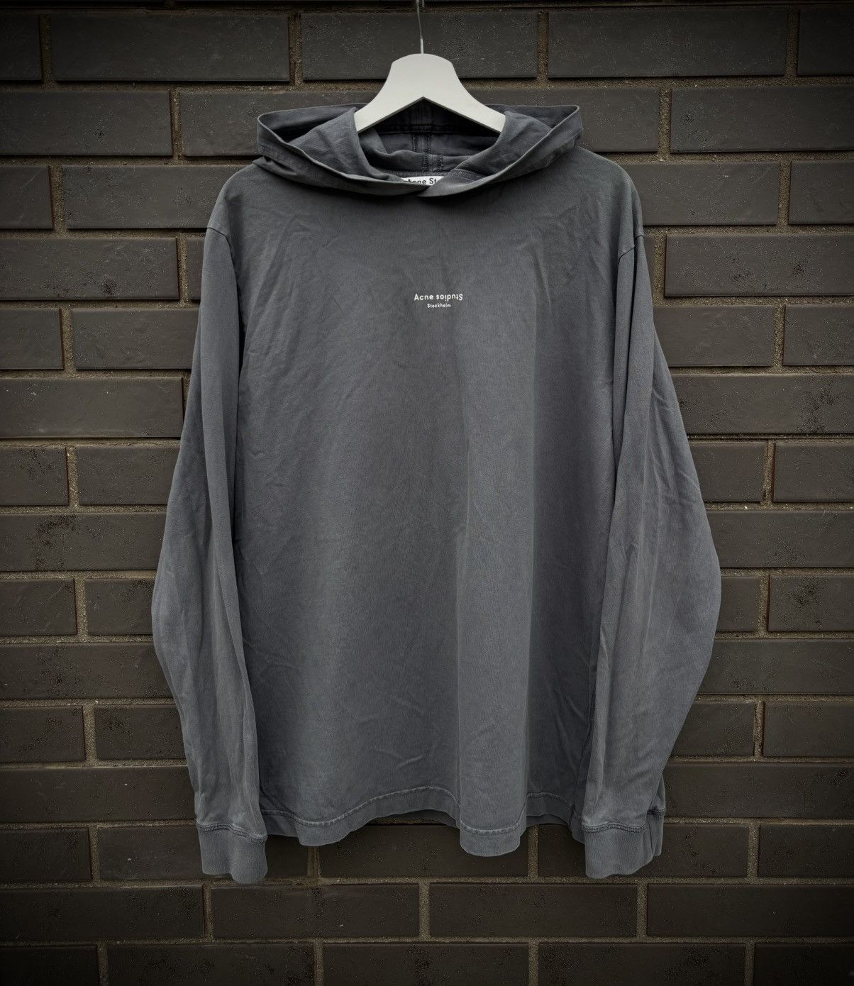 Acne Studios Acne Studios Reverse Logo Hoodie Size US L / EU 52-54 / 3 - 1 Thumbnail