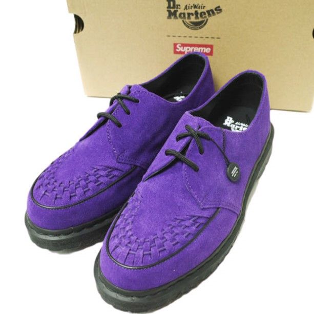 Supreme Supreme Supreme x Dr. Martens Suede Creeper Limited Suede Shoes 31772500 Size ONE SIZE - 1 Thumbnail