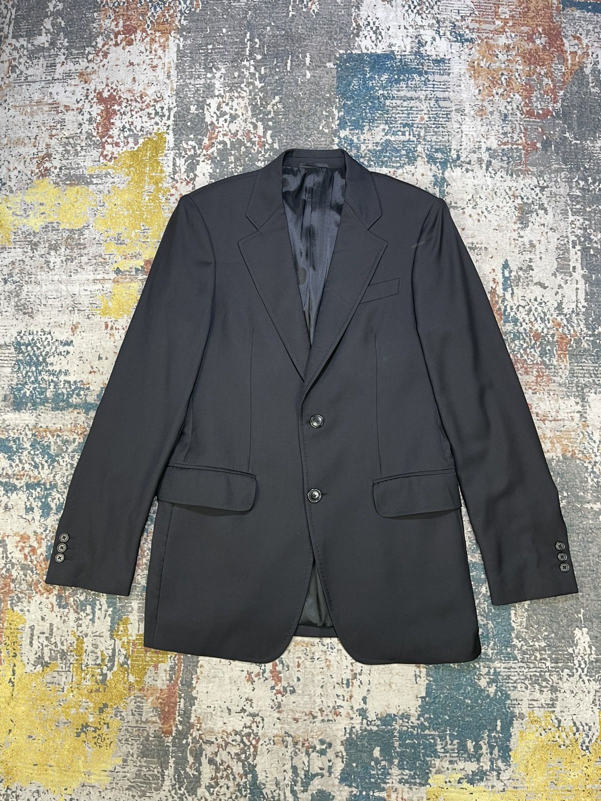 Miu Miu Miu Miu Single Breasted Black Blazers Size 48R - 4 Thumbnail