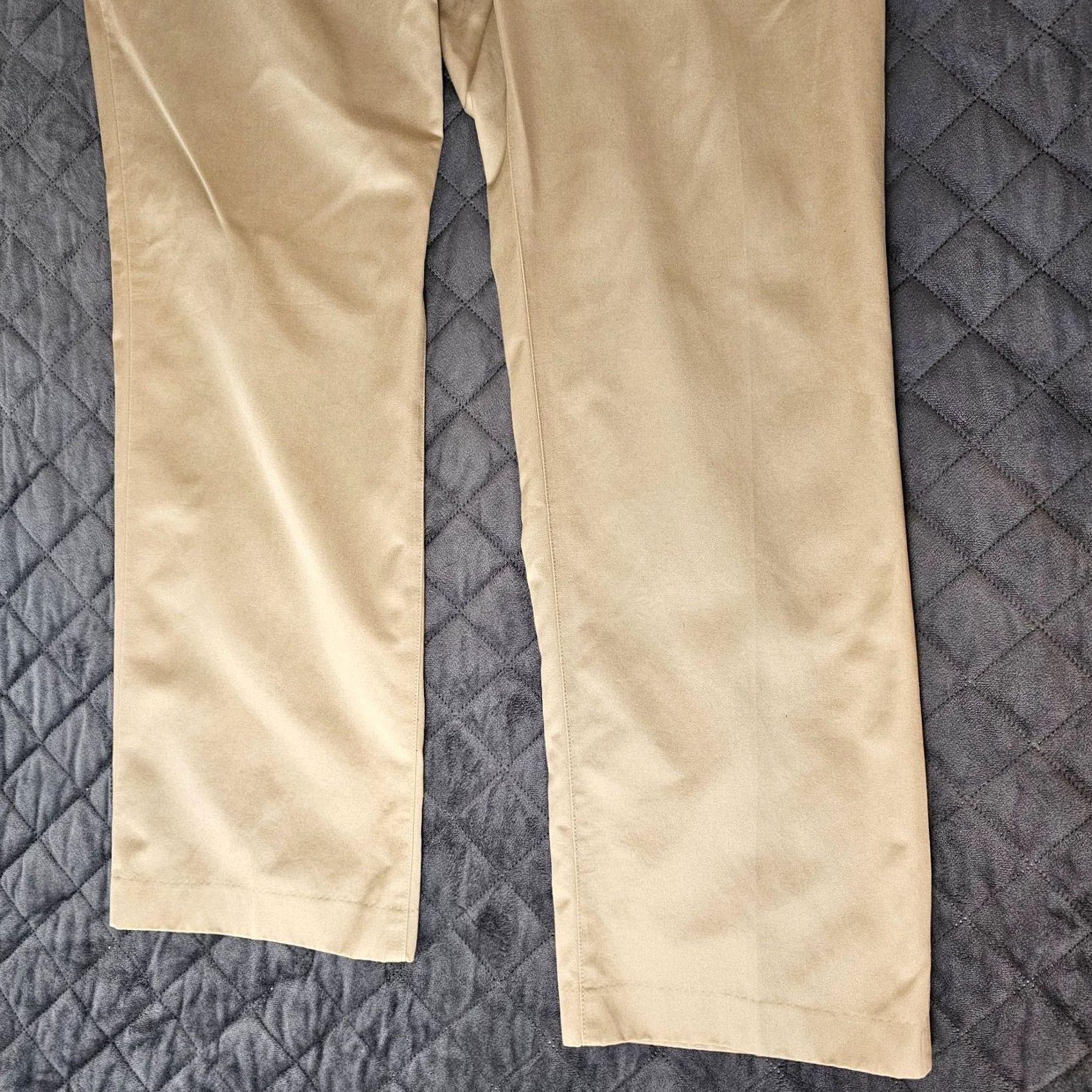 Bonobos VINTAGE Bonobos Pants Men 38 x 30 Brown Khaki Golf Straight Leg Flat Front Wednesday Size US 38 / EU 54 - 2 Thumbnail