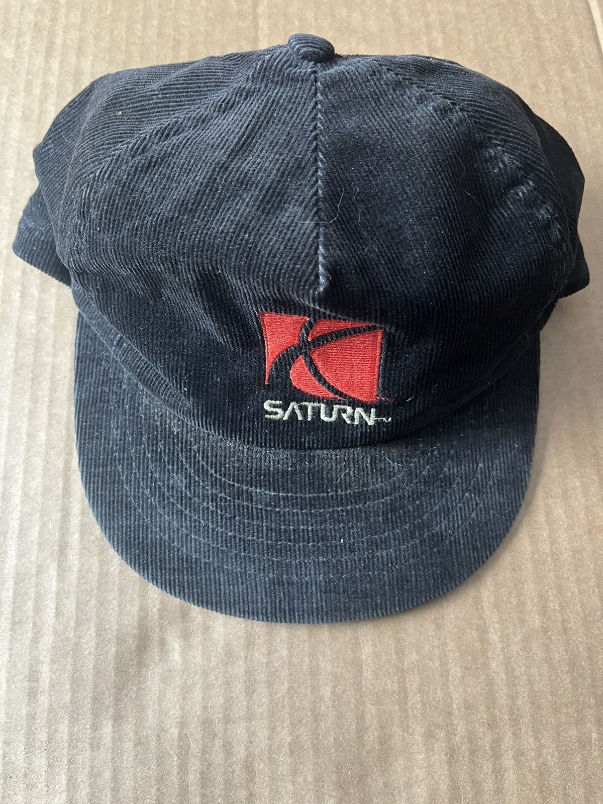 Vintage Vintage Saturn Corduroy Hat Size ONE SIZE - 1 Thumbnail