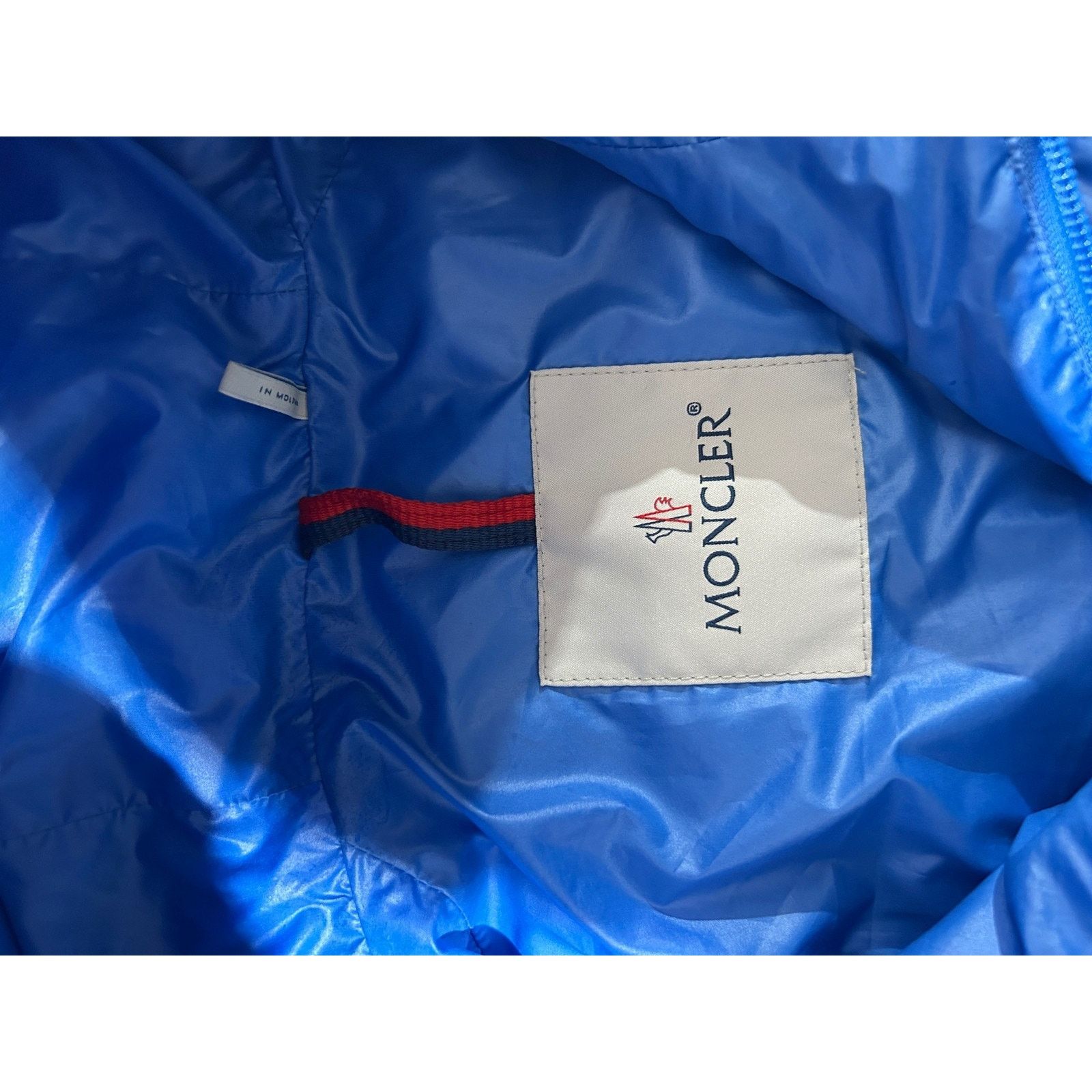 Moncler MONCLER CLAI GILET BLUE PUFFER VEST SIZE MEDIUM PREOWNED Size US M / EU 48-50 / 2 - 7 Thumbnail