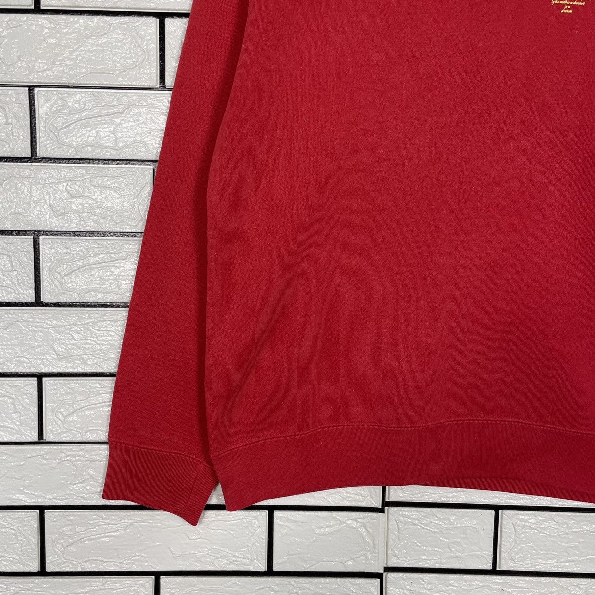 Japanese Brand Y2K Surf Ranch Red Crewneck Sweatshirt Size US S / EU 44-46 / 1 - 3 Thumbnail