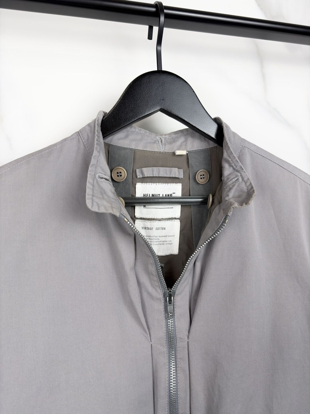 Helmut Lang SS00 Helmut Lang Vintage Bondage Pillow Neck Bomber Jacket Size US S / EU 44-46 / 1 - 8 Thumbnail