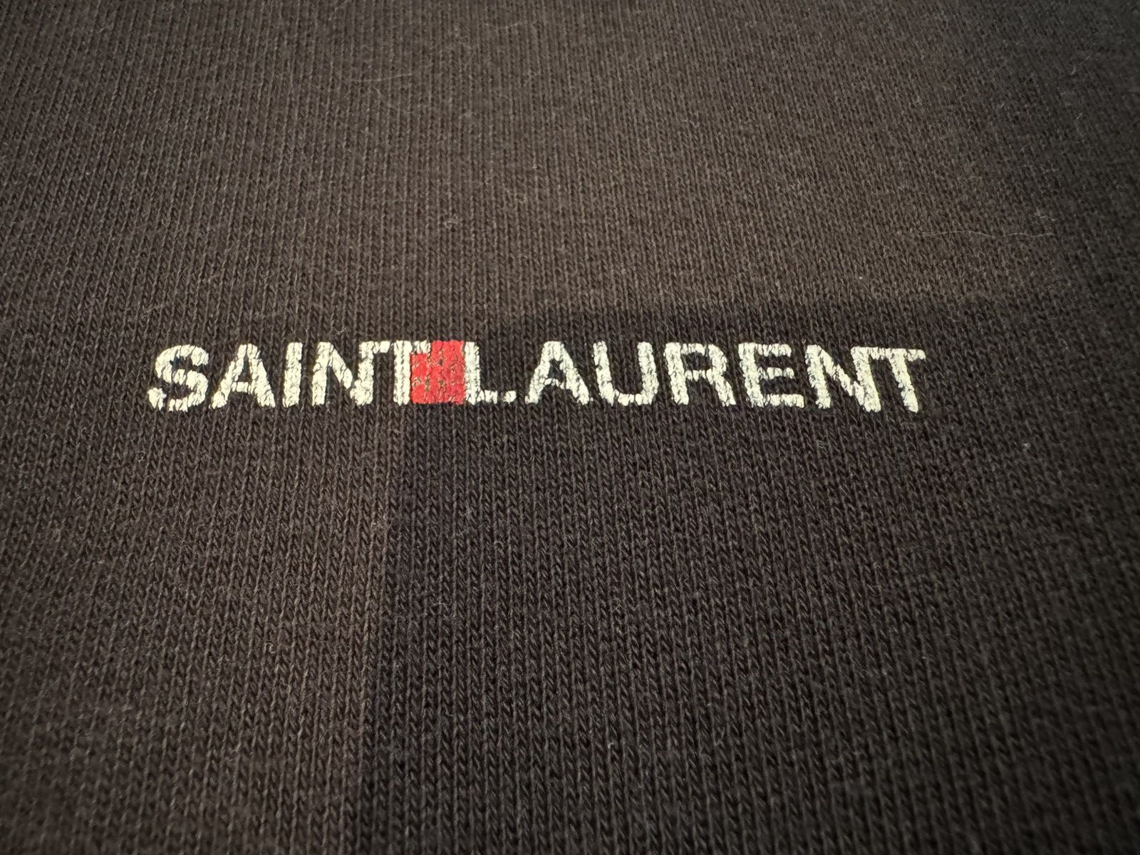 Saint Laurent Paris Saint Laurent Paris Hoodie Black M SLP Size US M / EU 48-50 / 2 - 3 Thumbnail