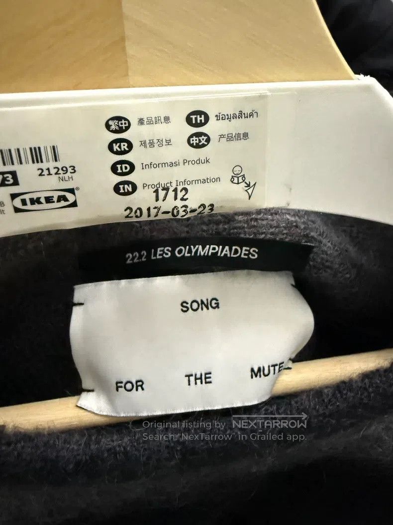 Song For The Mute Song For The Mute Mohair Sweater Size US M / EU 48-50 / 2 - 2 Thumbnail