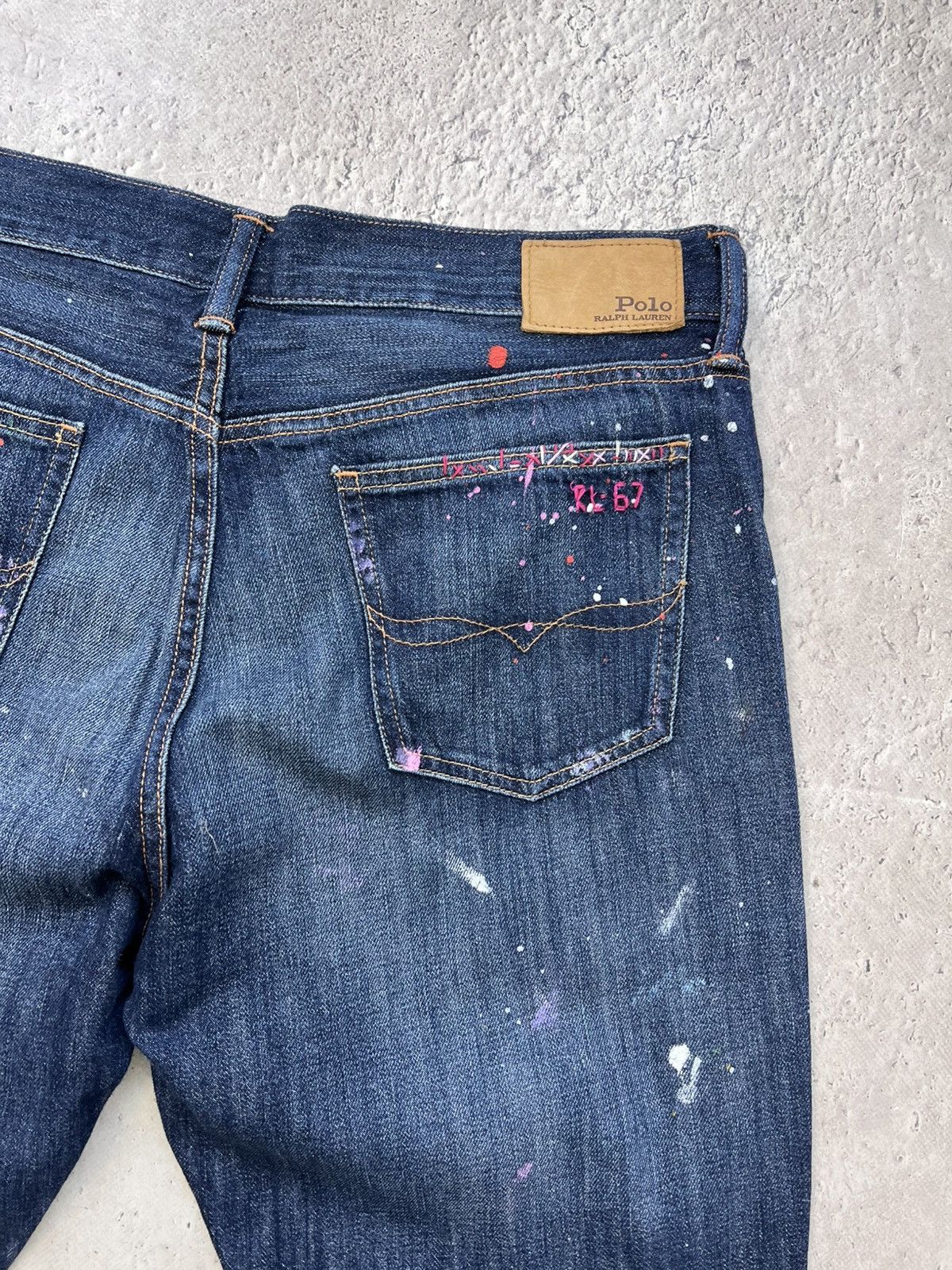 Denim & Supply Ralph Lauren × Polo Ralph Lauren × Vintage Vintage Denim & Supply RL Slim Distressed Denim Jeans 36×30 Size US 31 - 17 Thumbnail