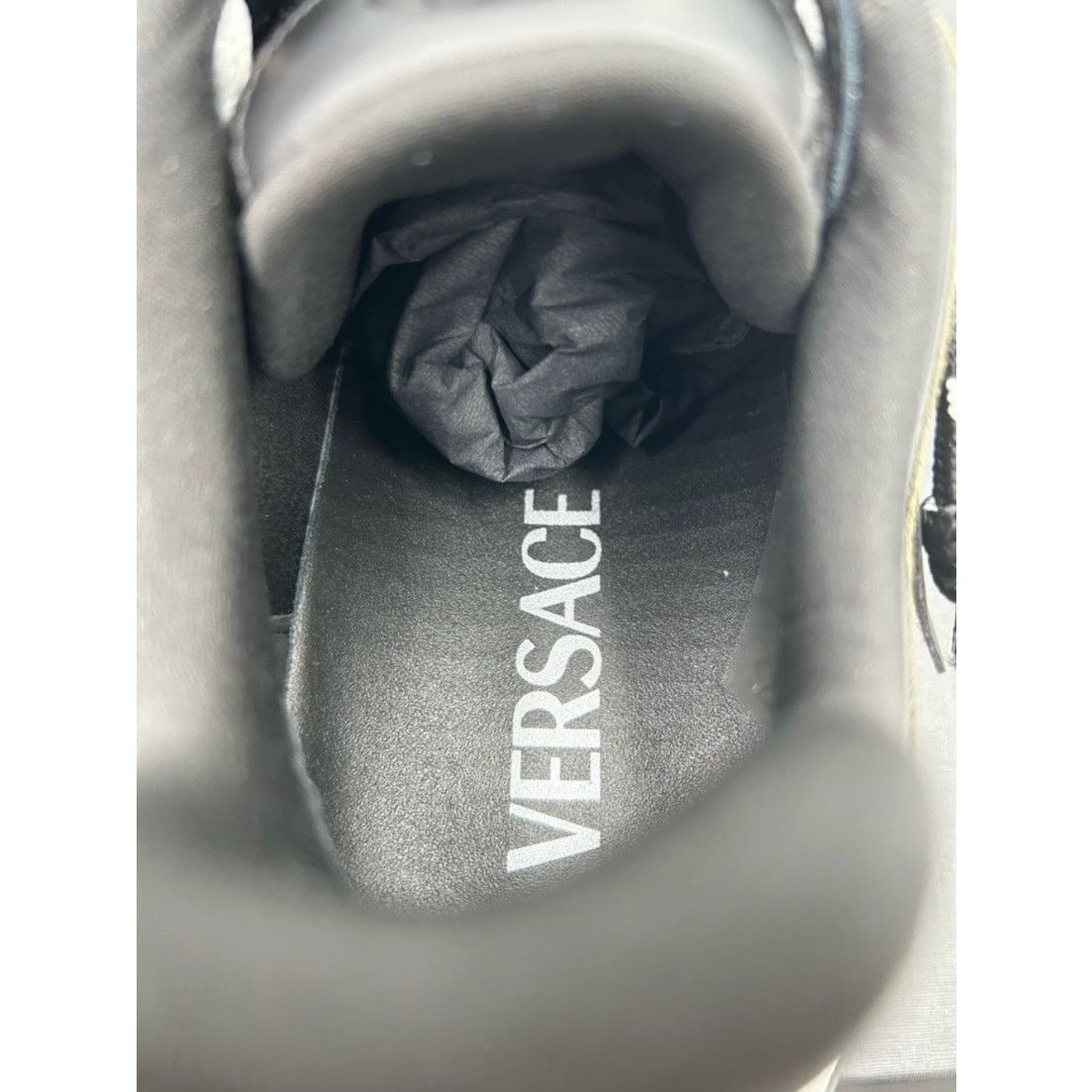 Versace Men's Versace TRIGRECA suede/leather sneakers size 44/11 Size US 11 / EU 44 - 8 Thumbnail