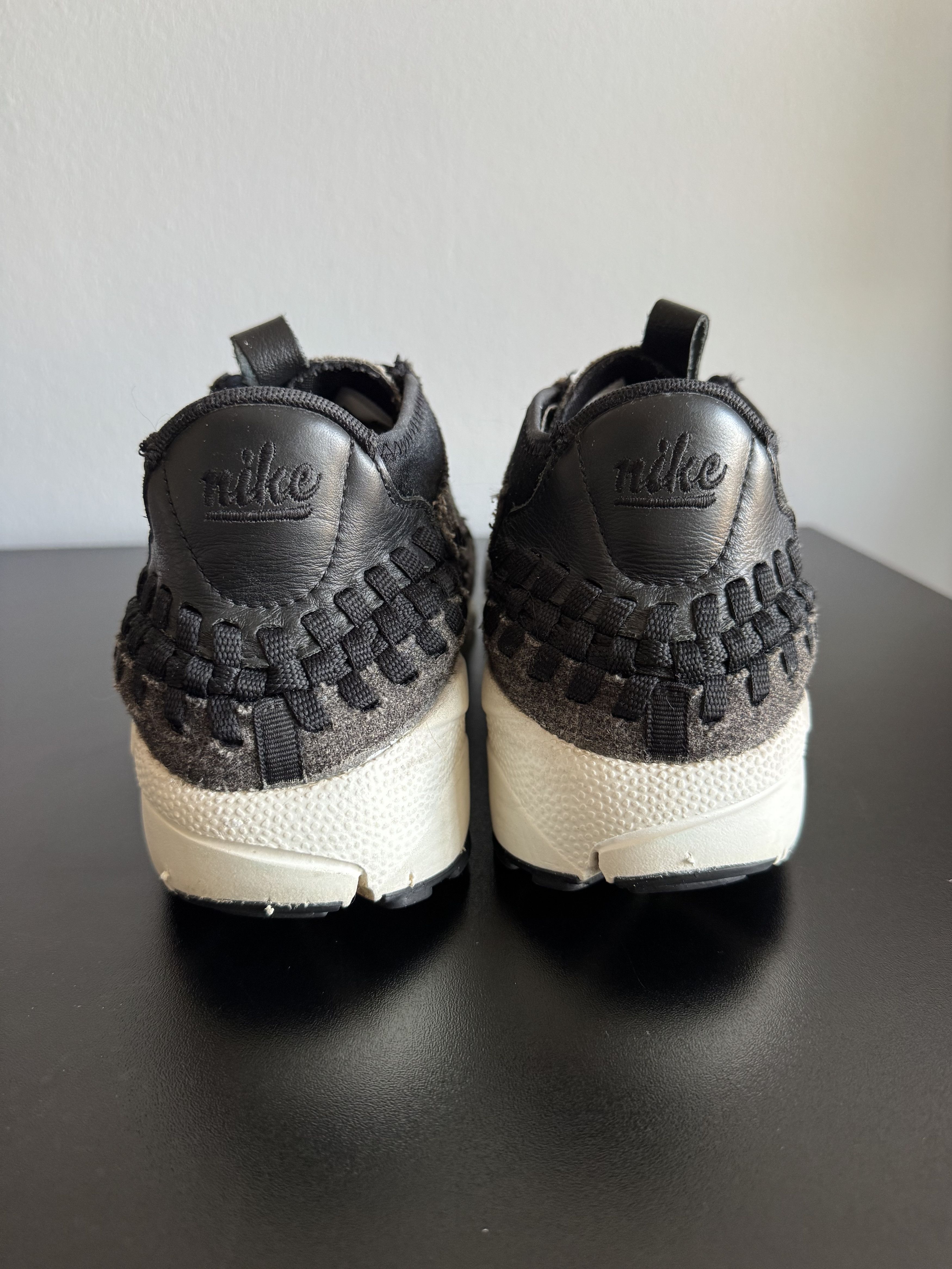 Nike Nike Air Footscape Woven Chukka SE Black/Black-Ivory wool Size US 9.5 / EU 42-43 - 2 Thumbnail