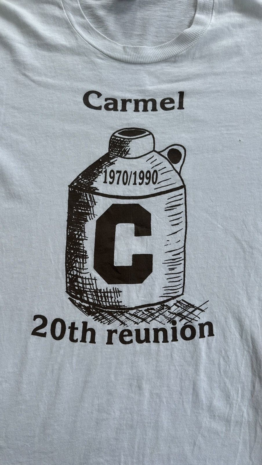 Fruit Of The Loom × Vintage VINTAGE CARMEL 20TH REUNION TEE Size US XL / EU 56 / 4 - 2 Thumbnail