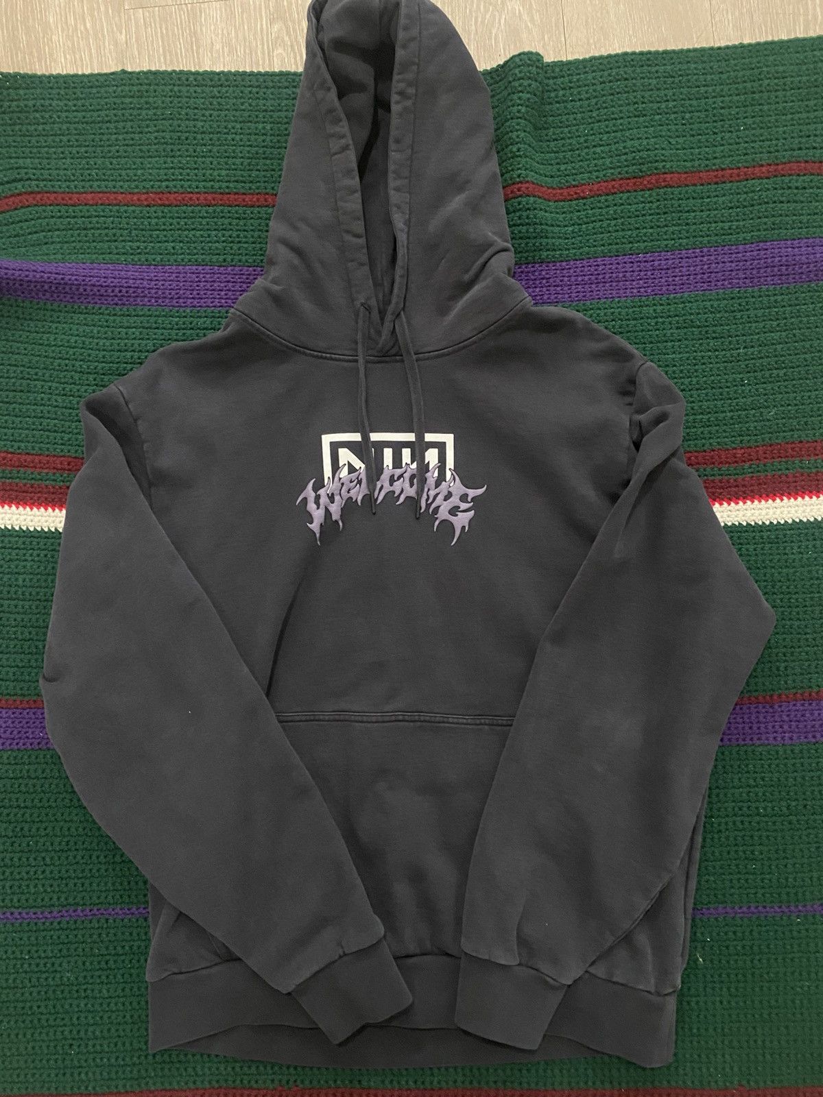Welcome Skateboards Welcome Skateboards x NIN Spiral Hoodie Size US XL / EU 56 / 4 - 1 Thumbnail