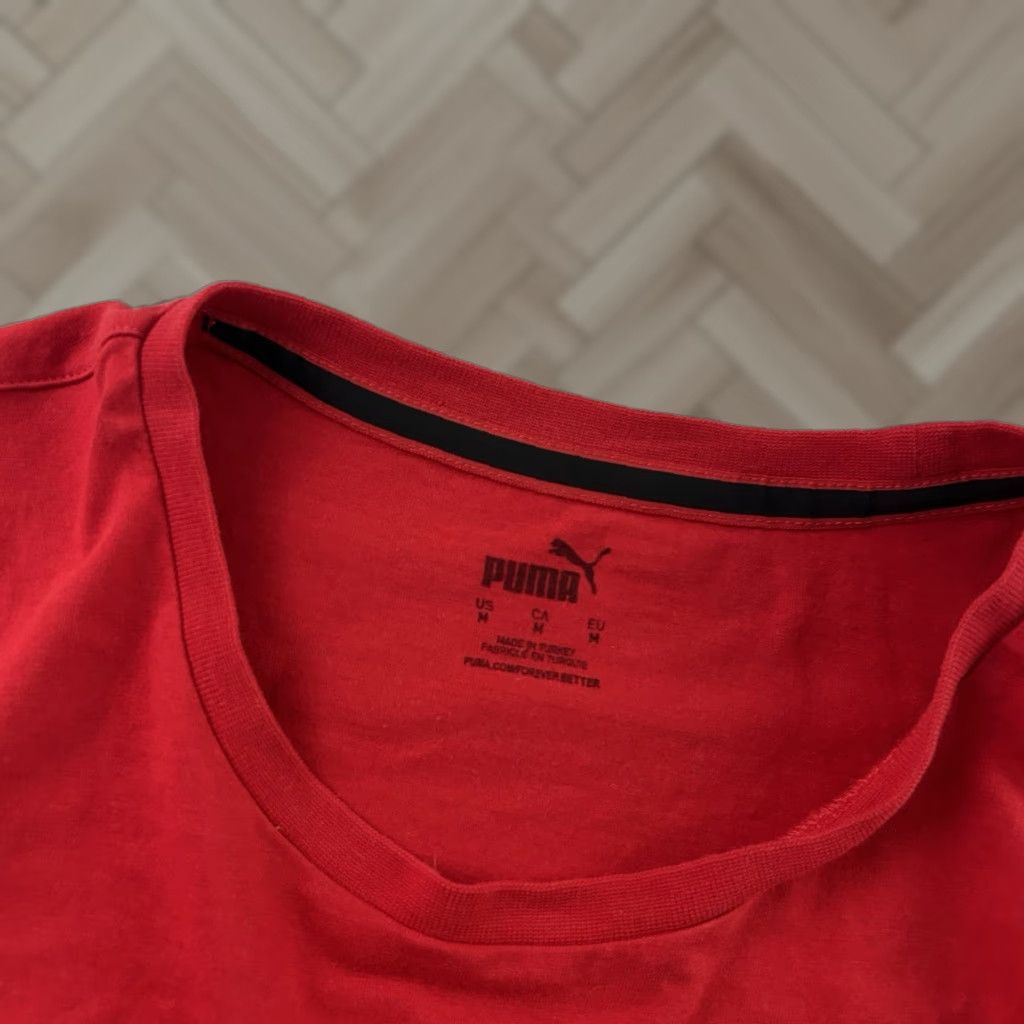 Puma PUMA Ferrari Short Sleeve T Shirt Men's Medium Red Size US M / EU 48-50 / 2 - 1 Thumbnail