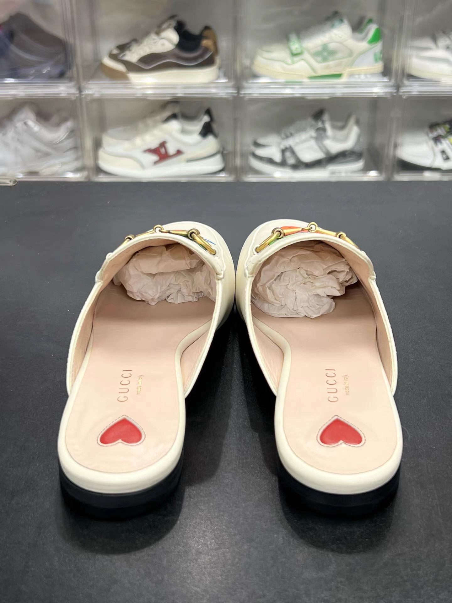 Gucci GUCCI Strawberry Mule Slides K15 Size US 7 / IT 37 - 7 Thumbnail