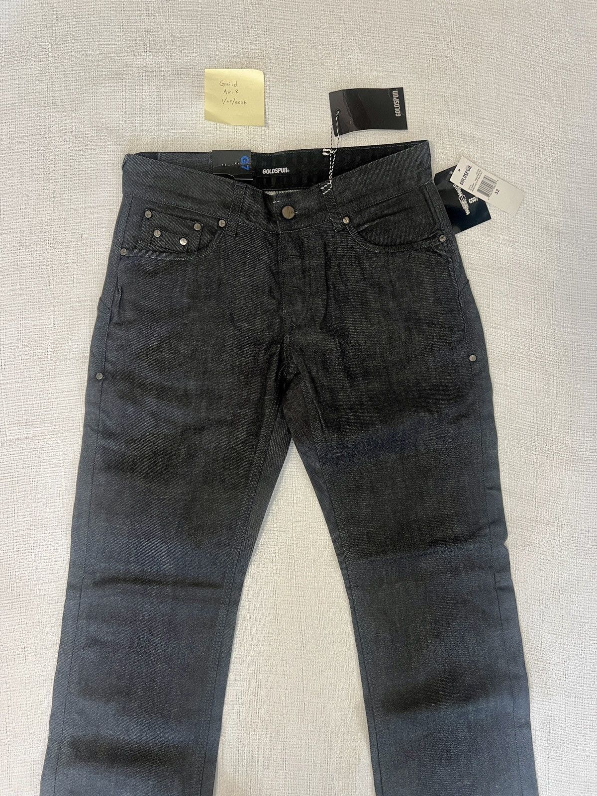 Other Goldspun G7 Black Grey Denim Pants, Multi Pocket Men's Size 32 Size US 32 / EU 48 - 4 Thumbnail
