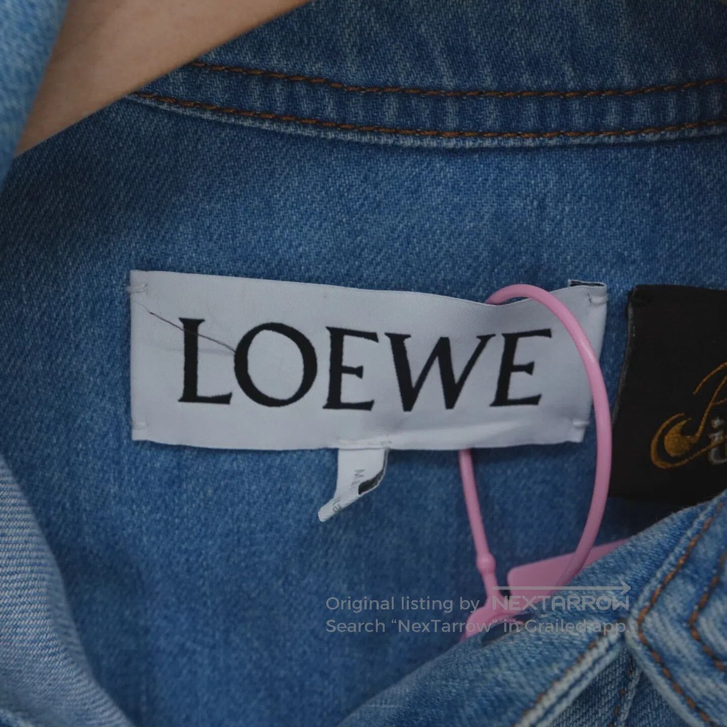 Loewe Loewe size34 Asymmetric Workwear Jeans Jacket Size XS / US 0-2 / IT 36-38 - 3 Thumbnail