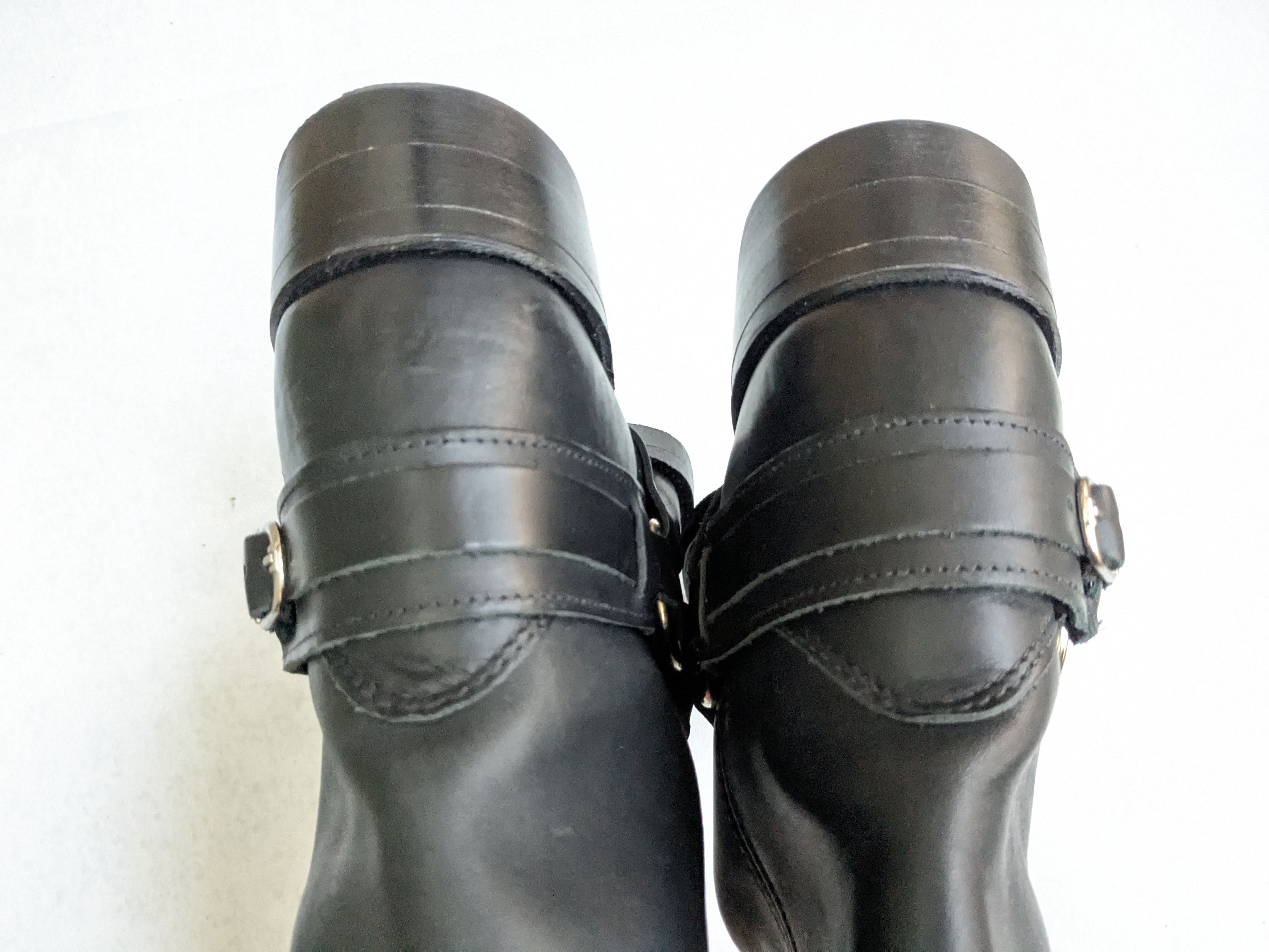 Frye Frye Harness Boots Black Leather 11 M Biker Size US 11 / EU 44 - 15 Thumbnail