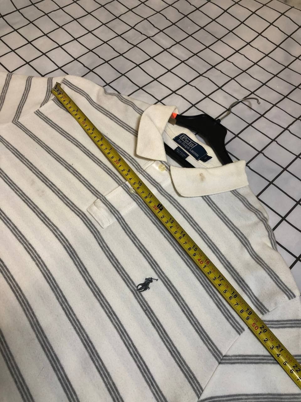 Polo Ralph Lauren Ralph Lauren Polo Shirt Mens Striped Pony Short Size US L / EU 52-54 / 3 - 8 Thumbnail