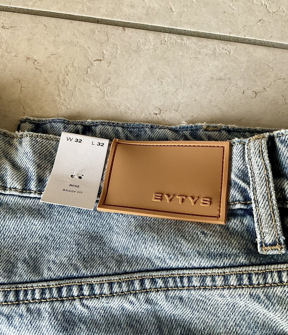 Eytys Eytys Benz Baggy Jeans Light Stone wash Size US 32 / EU 48 - 5 Thumbnail