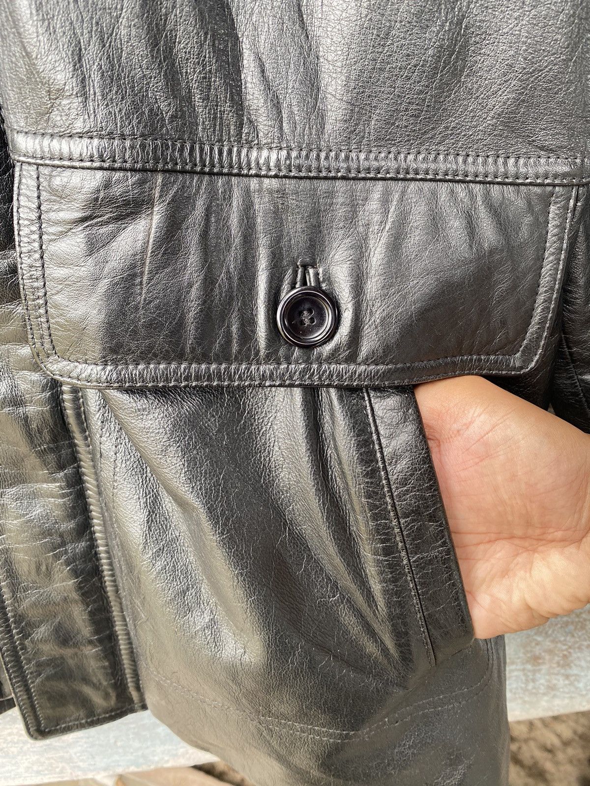 Japanese Brand × Vintage Smart Devil Leather Jackets Size US M / EU 48-50 / 2 - 6 Thumbnail