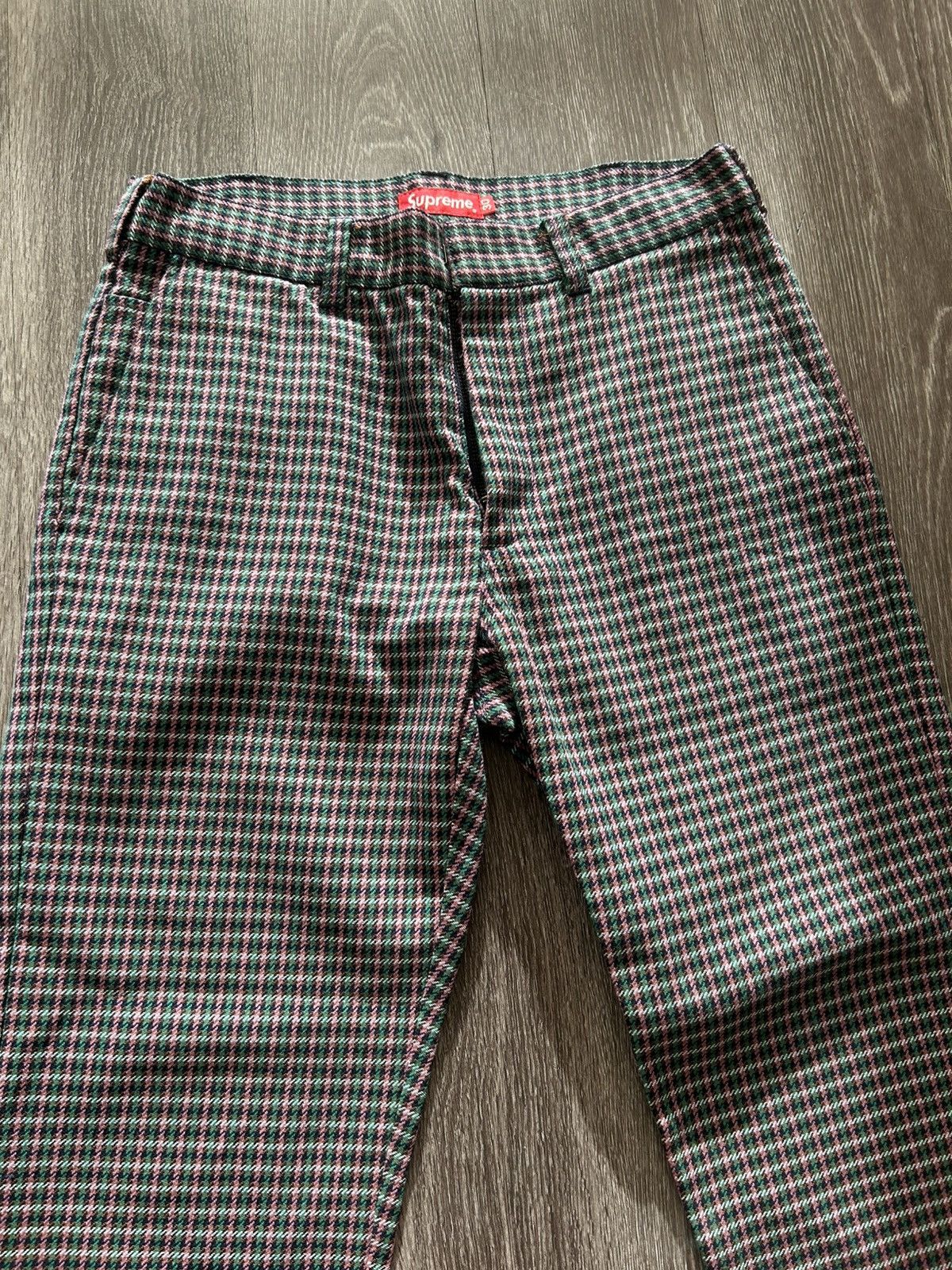 パンツ supreme work pant Grey Plaid 34 SUPREME シュプリーム 18SS