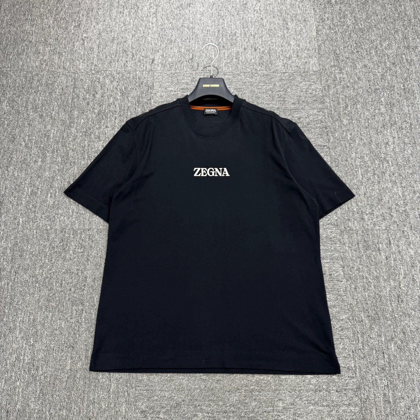 Ermenegildo Zegna Zegna Printed Logo Short Sleeve Size 50 Size US M / EU 48-50 / 2 - 1 Thumbnail