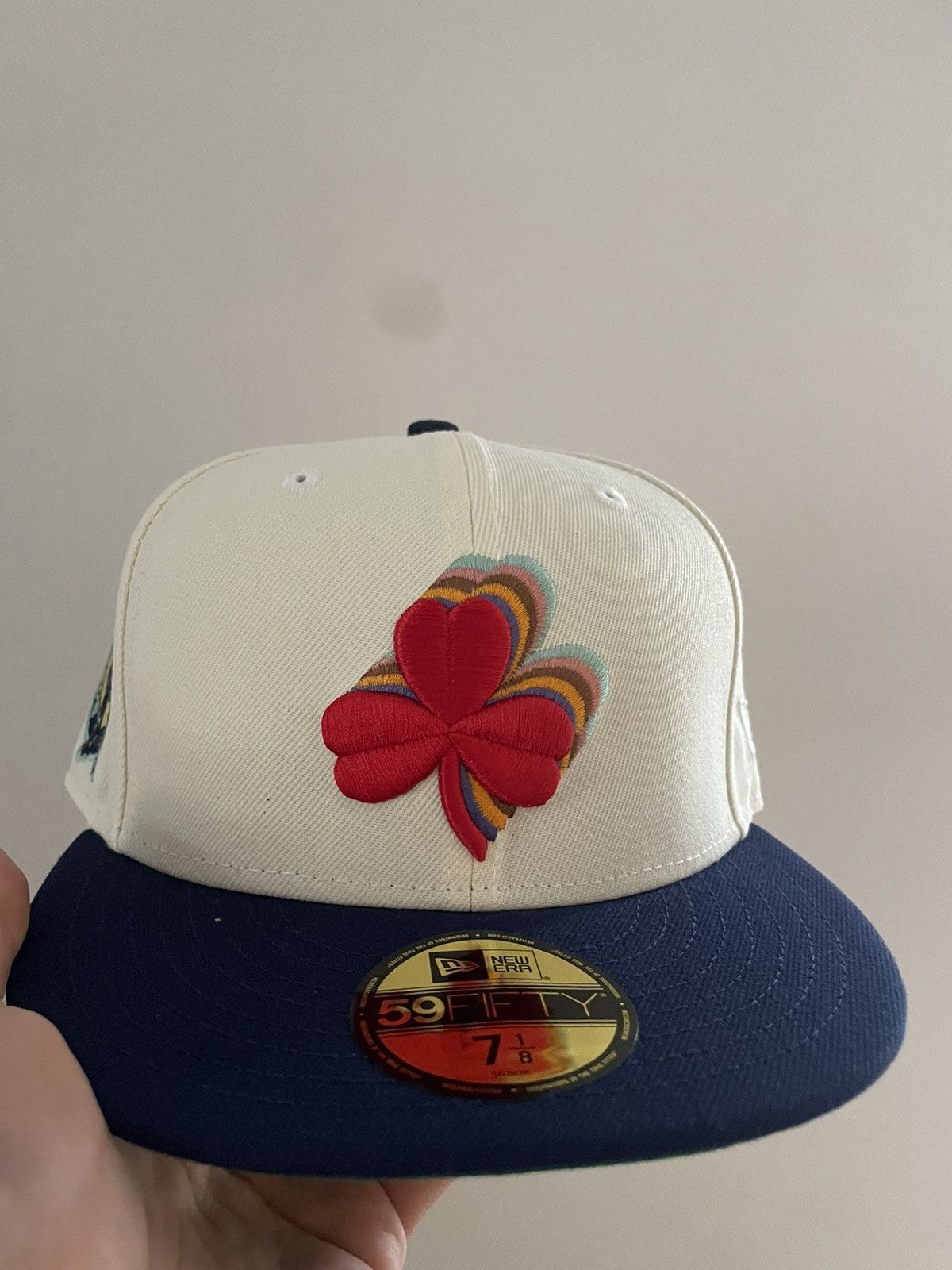 New Era Myfitteds Boston Celtics cascading shamrock size 7 1/8 Size ONE SIZE - 2 Thumbnail