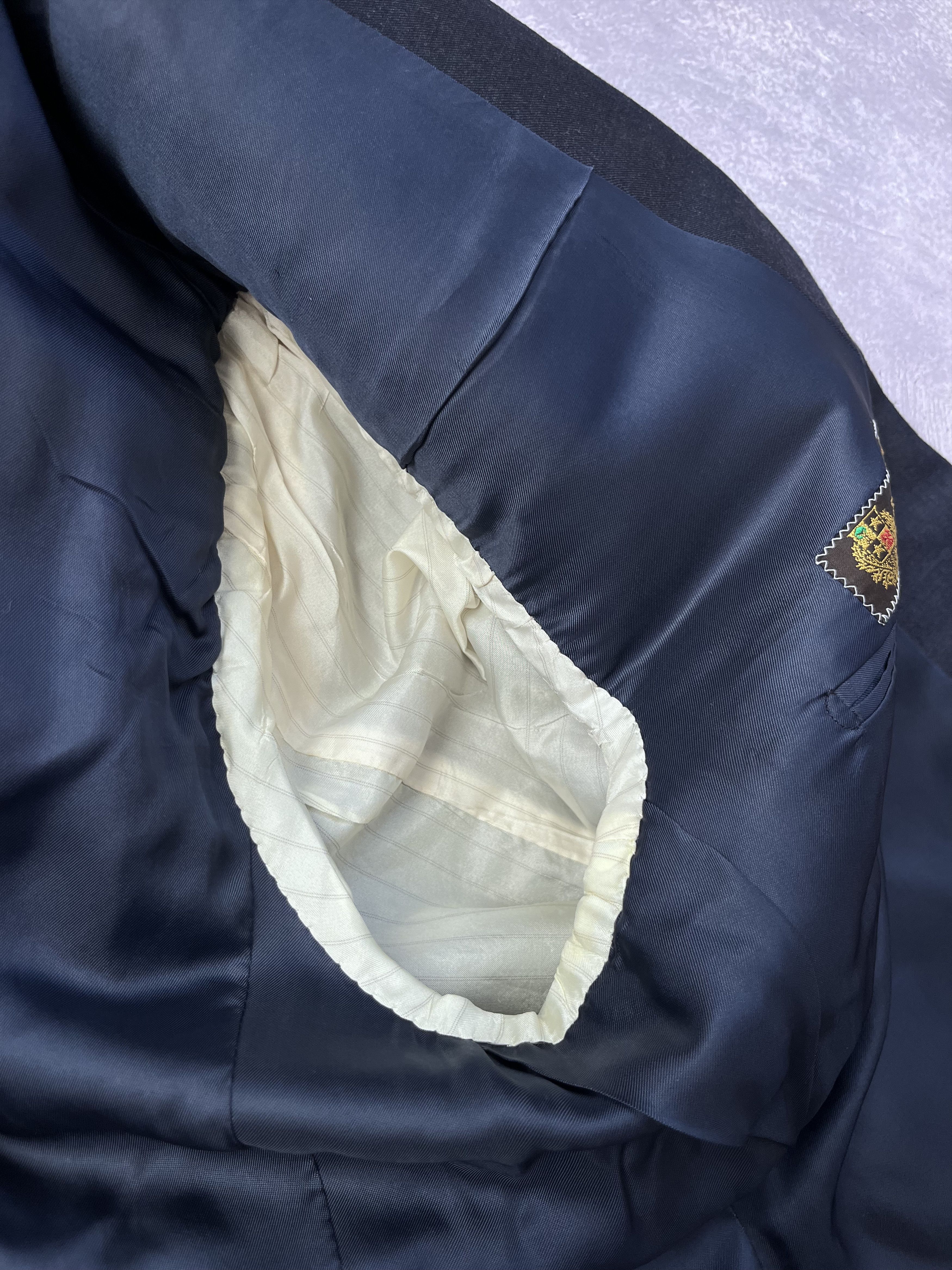 Pal Zileri Pal Zileri Ing Loro Piana Virgin Wool Suit Double Breast Size 50R - 12 Thumbnail