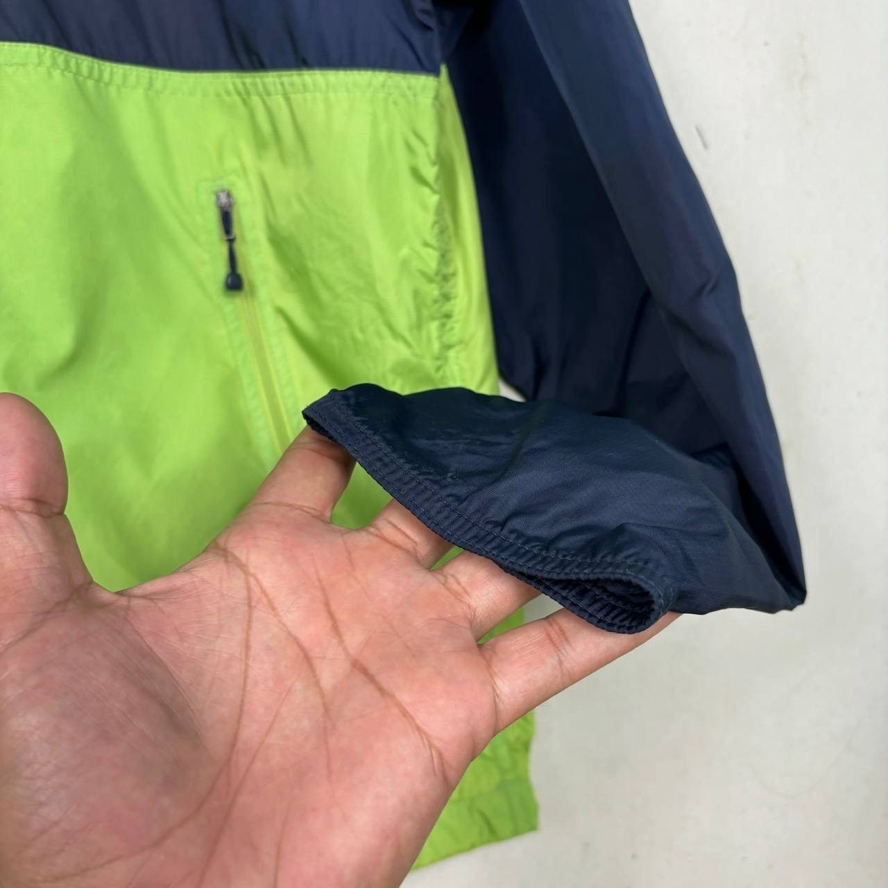 The North Face The North Face Blue Green Zipper Sweater Hooded Size US XL / EU 56 / 4 - 6 Thumbnail