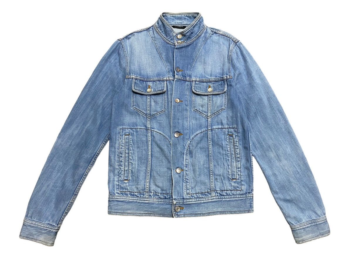 image of Dolce Gabbana x Italian Designers Design Vintage Brand Dolce & Gabbana Denim Jacket 2000S (Size Med