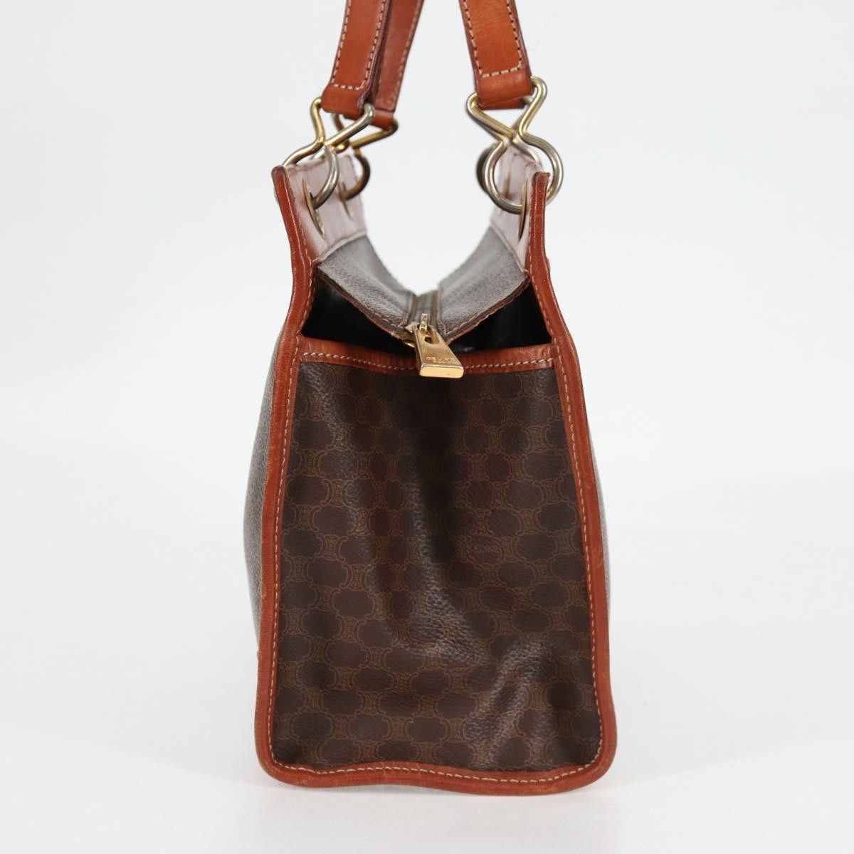 Celine CELINE Macadam Canvas Shoulder Bag Pvc Brown Size ONE SIZE - 5 Thumbnail