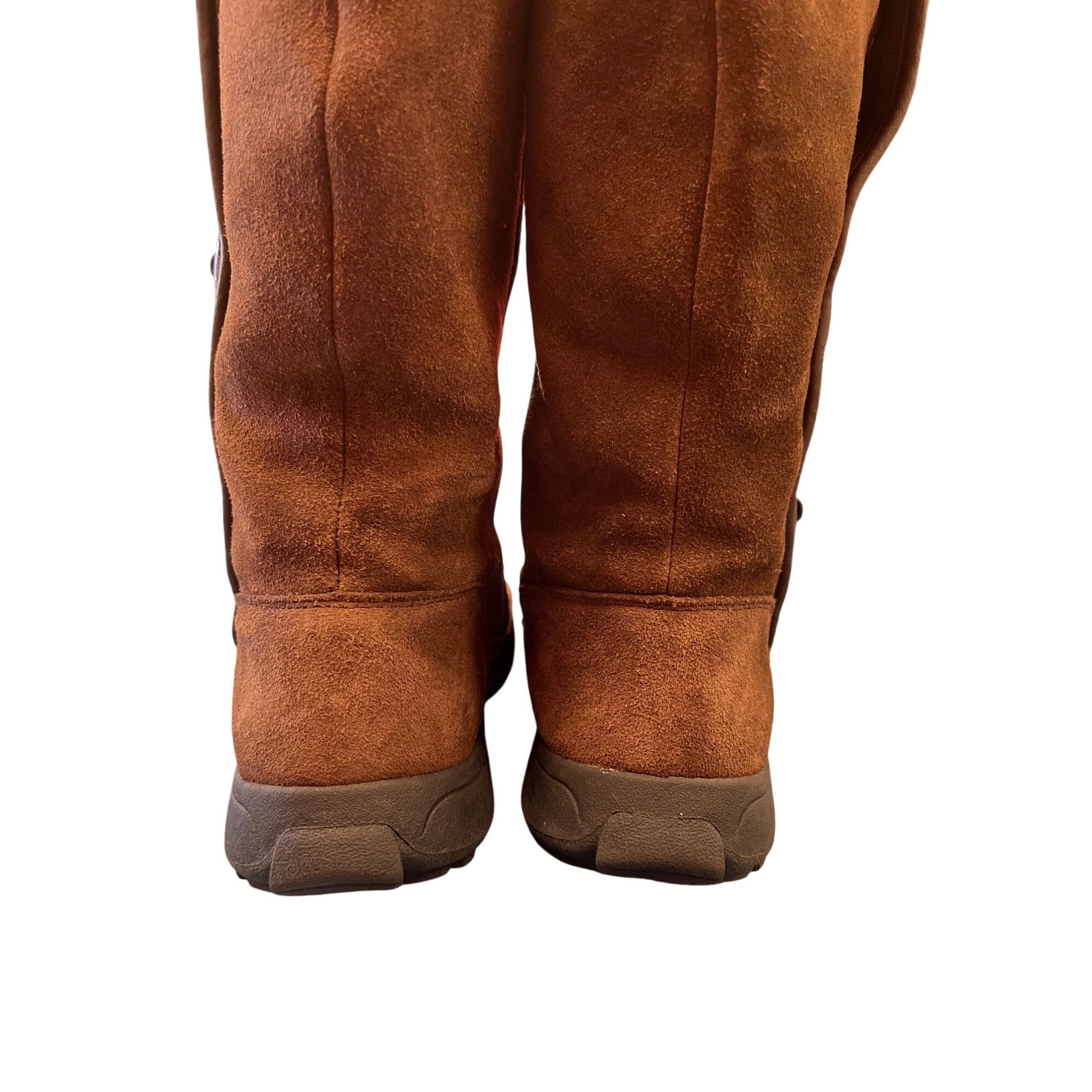 Lands' End Lands End Womens Brown Suede Winter Boots Sz 8 SKU 8946 Size US 8 / IT 38 - 5 Thumbnail