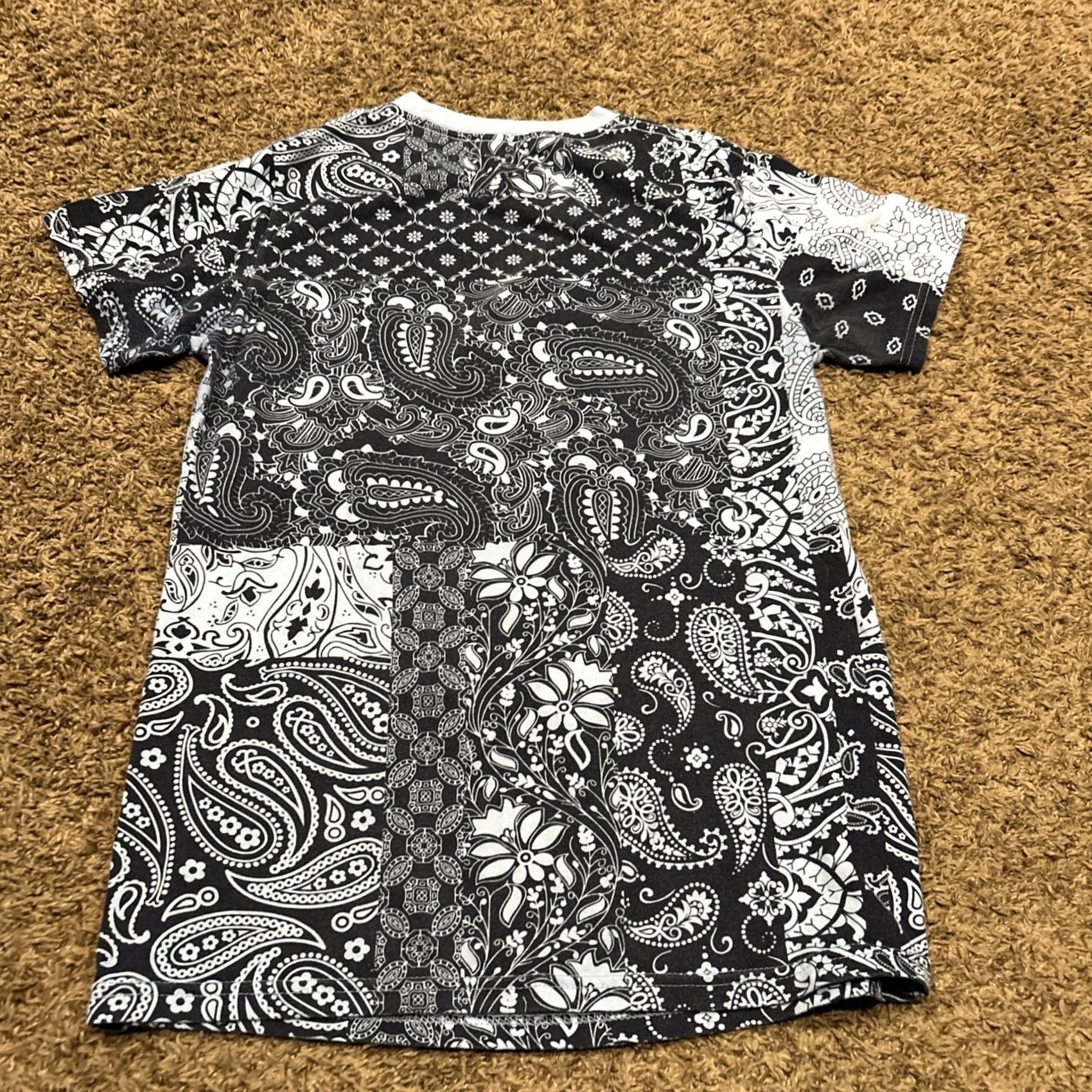 Vintage Bailey Apparel T-Shirt Shirt Cotton Blend Short Sleeve Crew Neck Blue Small Men Hipster Bear A16 Crown Launder Size US S / EU 44-46 / 1 - 3 Thumbnail