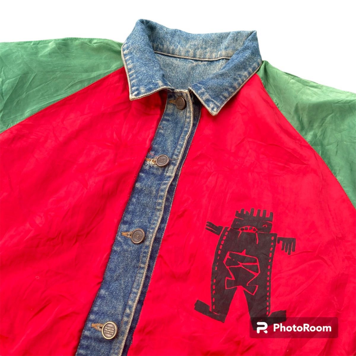 Marithe + Francois Girbaud REVERSIBLE MARITHE FRANCOIS GIRBAUD TRUCKER JACKET Size US XL / EU 56 / 4 - 12 Thumbnail