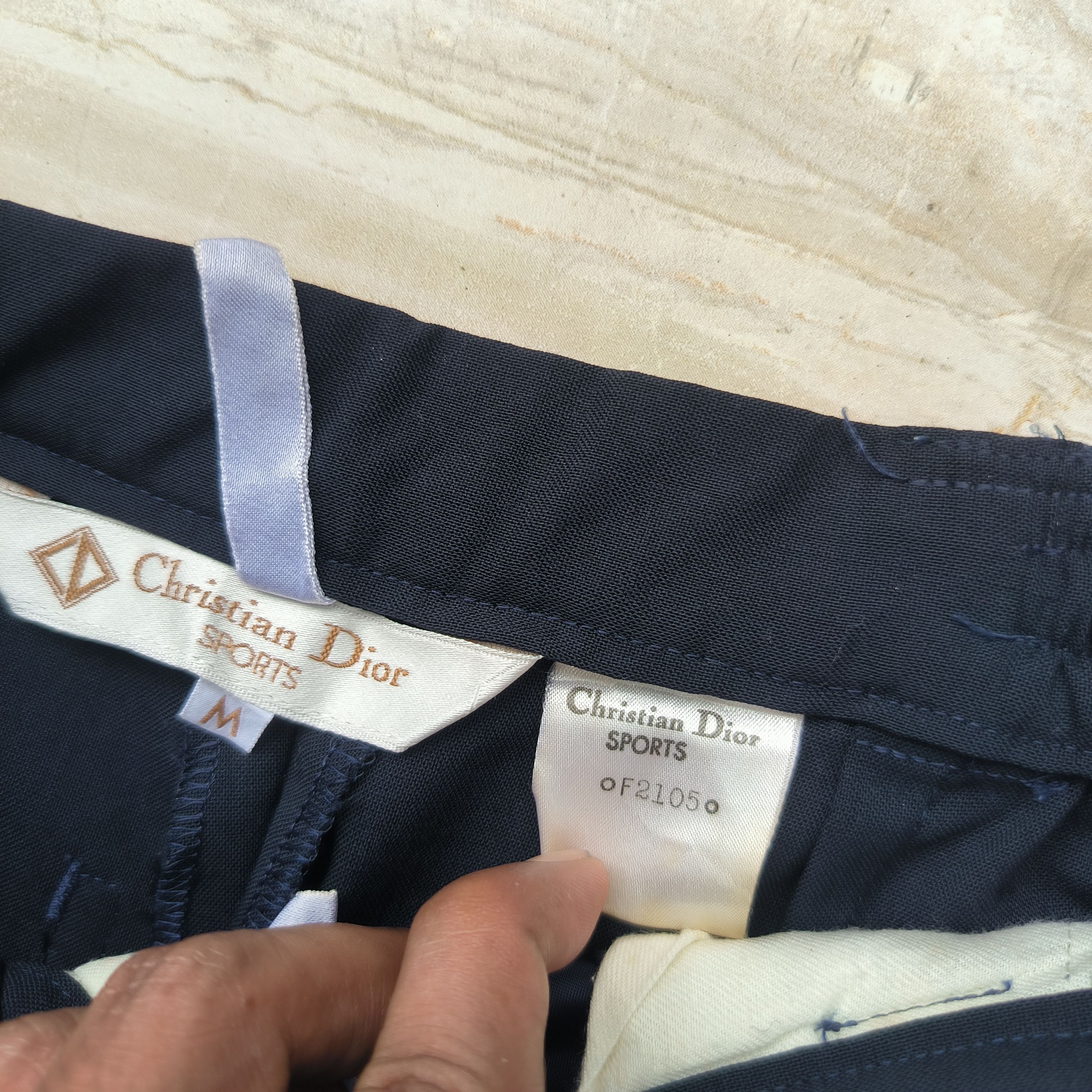 Christian Dior Monsieur Vintage 90s Christian Dior Sports Trousers Size 30" / US 8 / IT 44 - 3 Thumbnail