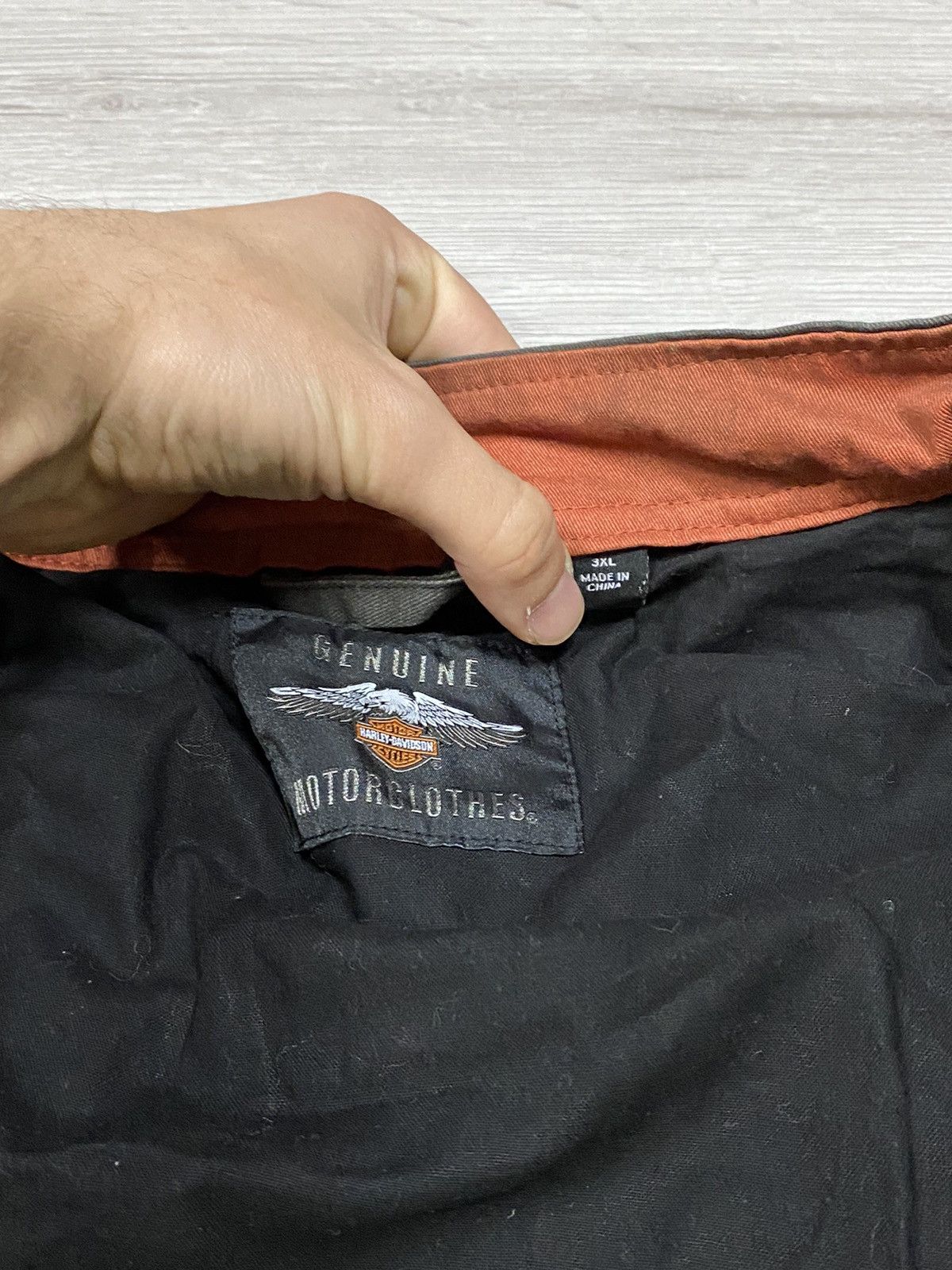 Vintage Harley Davidson 3XL vintage big logo jacket zip Size US XXL / EU 58 / 5 - 7 Thumbnail
