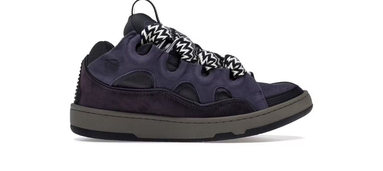 Lanvin LANVIN CURB SNEAKER VNDS SIZE 9 PURPLE/GRAY Size US 9 / EU 42 - 7 Thumbnail