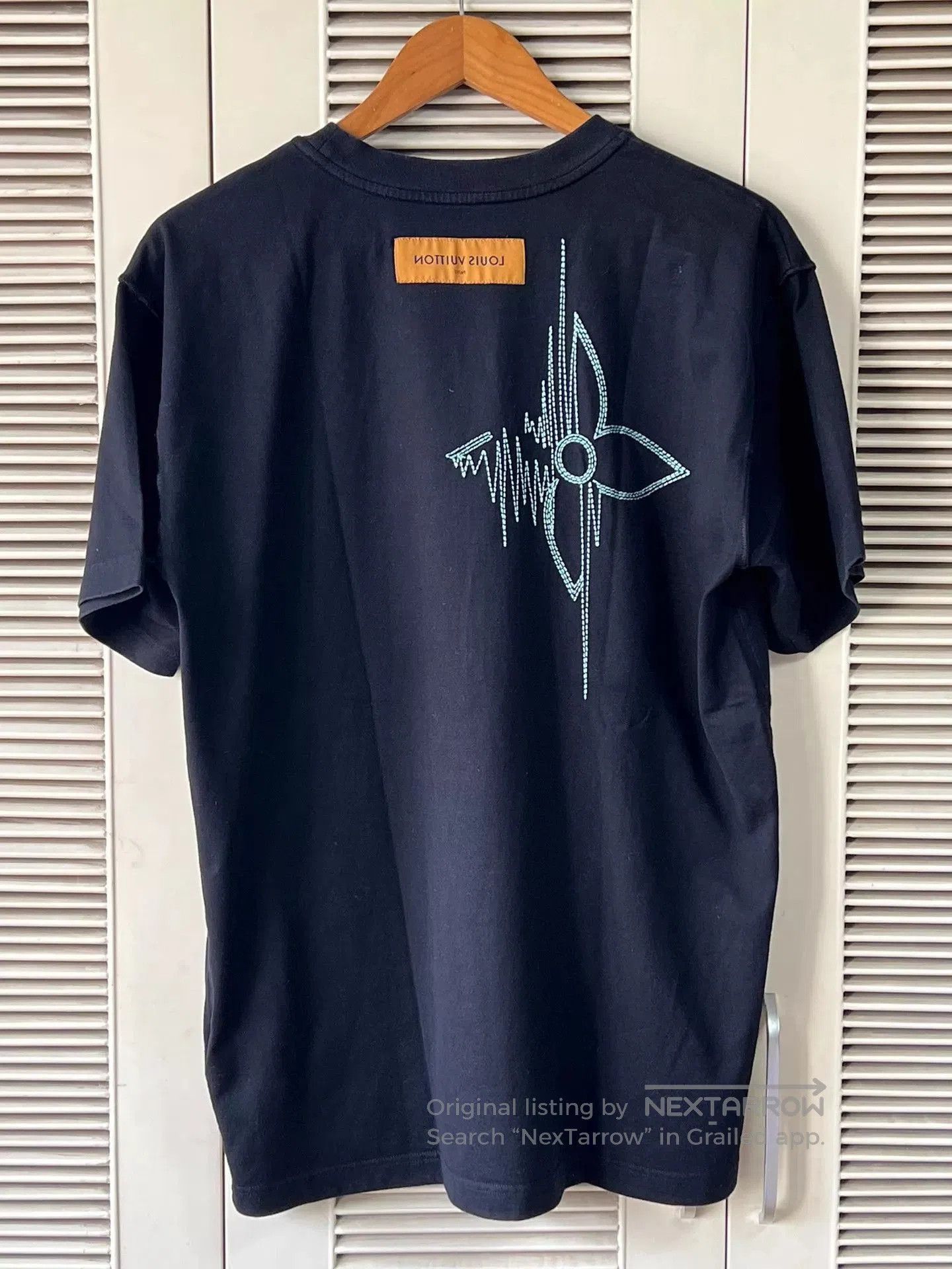 Louis Vuitton Black Crew Neck Graphic Short Sleeve T. Size US M / EU 48-50 / 2 - 2 Thumbnail