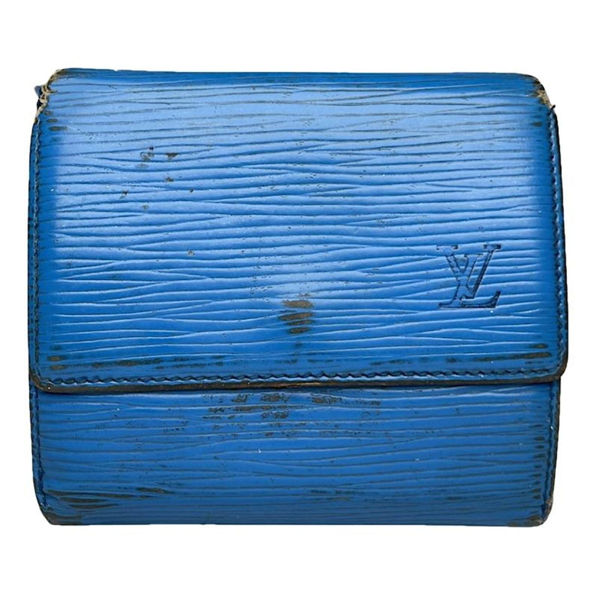 Louis Vuitton Grenelle Blue Leather Wallet Size ONE SIZE - 1 Thumbnail