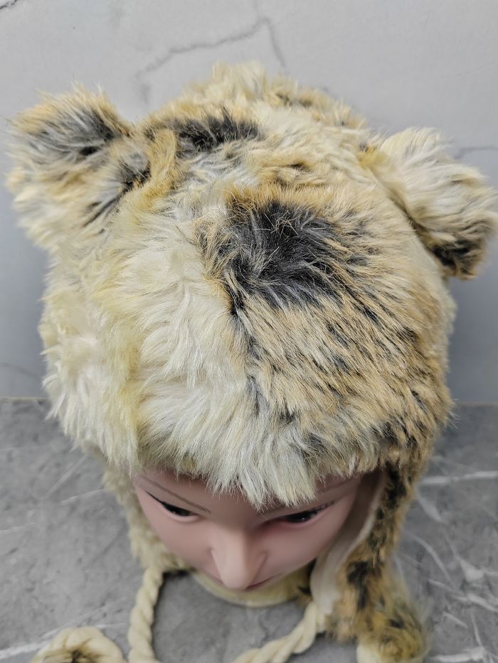 Japanese Brand Vintage Unknown Japanese Fur Beanie Snowcap Hat Size ONE SIZE - 3 Thumbnail