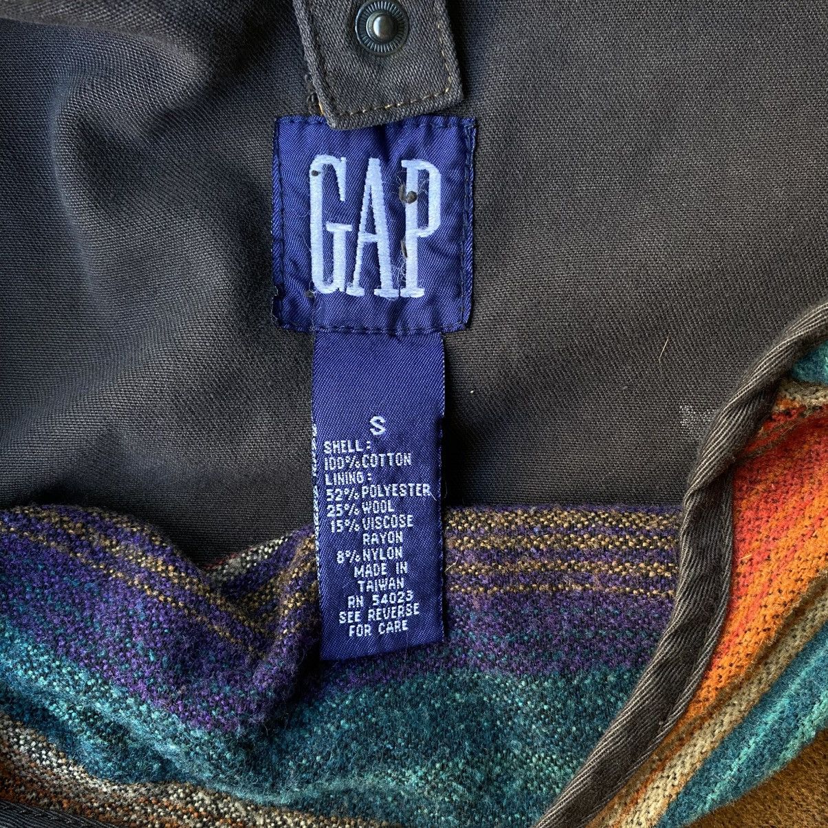 Gap Vintage 1990s GAP Premier Canvas Chore Jacket Size US S / EU 44-46 / 1 - 6 Thumbnail