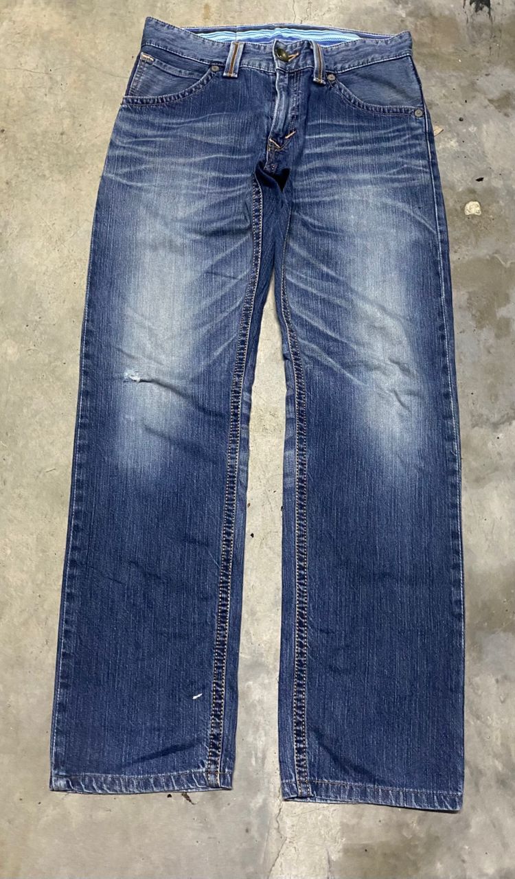 If Six Was Nine 💥BEST OFFER 💥EDWIN XV EXCLUSIVE VINTAGE DISTRESSED DENIM Size US 31 - 2 Thumbnail