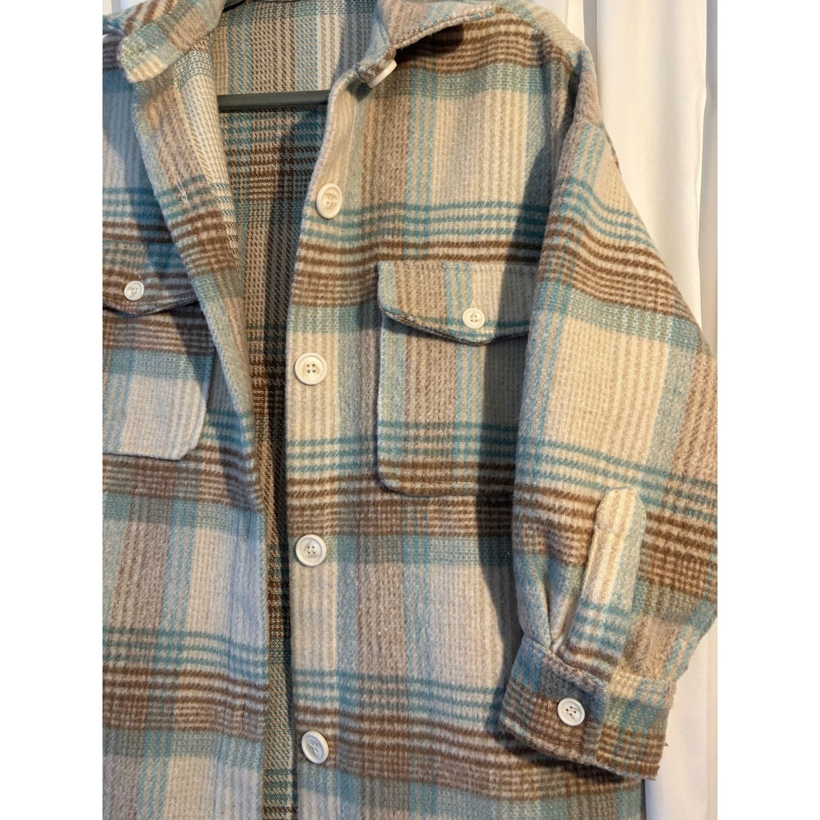 The Unbranded Brand Lime & Chili Shacket Size S/M Size M / US 6-8 / IT 42-44 - 3 Thumbnail