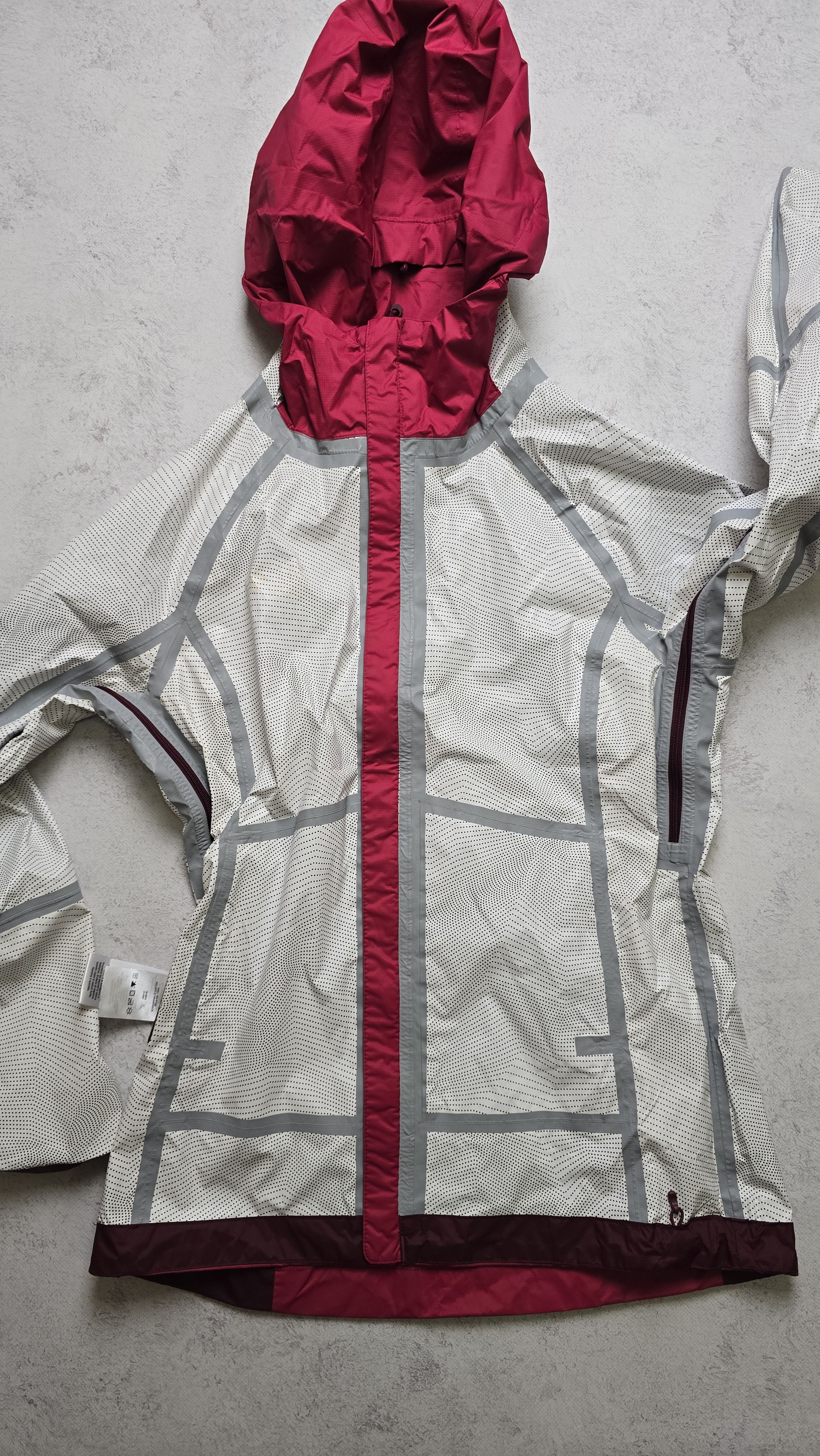 Mountain Hardwear Vapor Dry Rain Shell Waterproof Nylon Packable Jacket Size M / US 6-8 / IT 42-44 - 15 Thumbnail