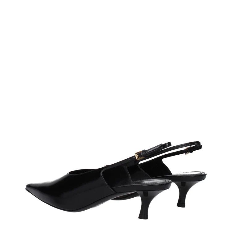 Givenchy ob1o1e1124 Leather Sandals in Black Size US 6 / IT 36 - 4 Thumbnail