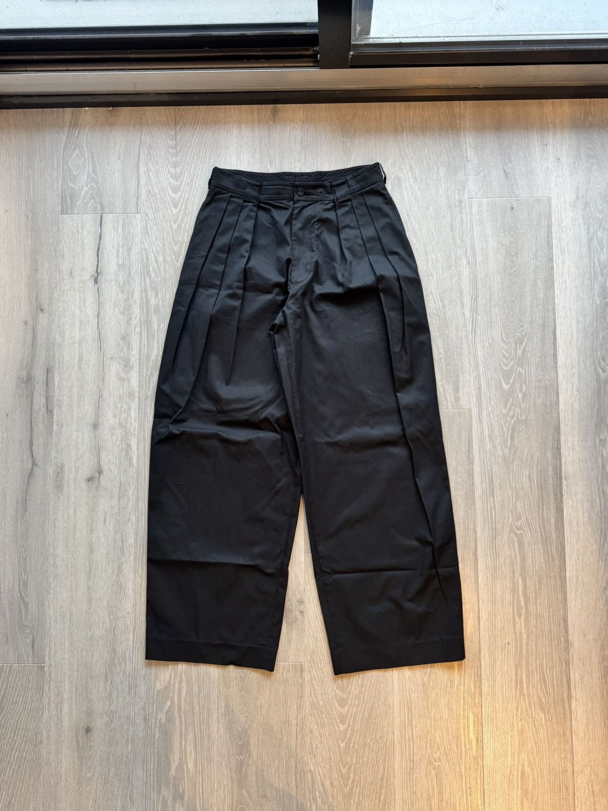 Other Untitled Collective Black 3 Pleat Trousers Size US 32 / EU 48 - 1 Thumbnail