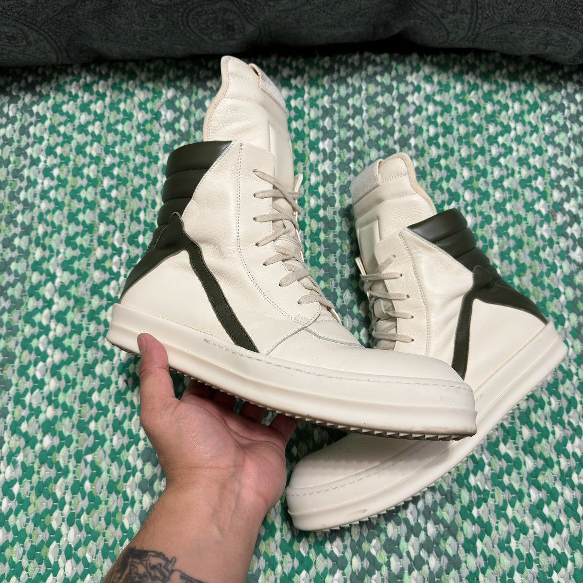 Rick Owens Rick Owens Geobasket | Grailed