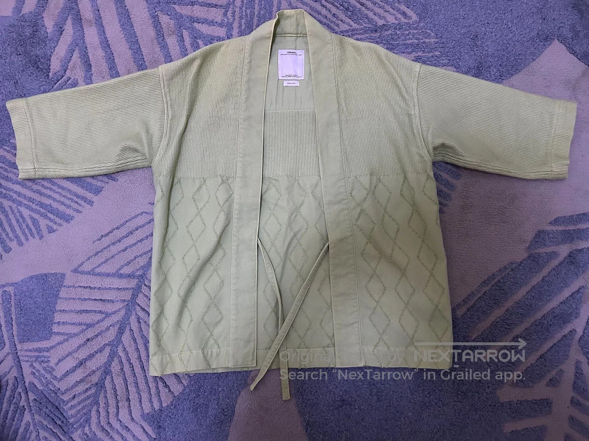 Visvim visvim Kimono Cardigan with PEERLESS Print. Size US M / EU 48-50 / 2 - 2 Thumbnail