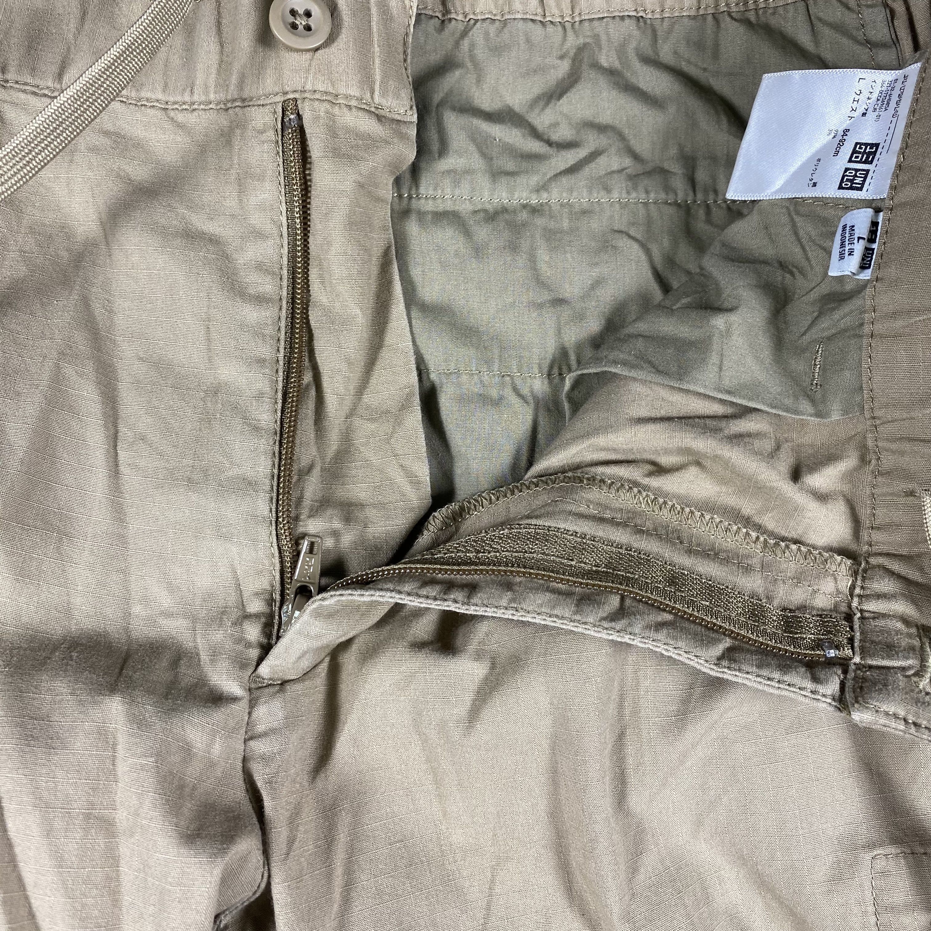 Uniqlo Japanese Brand Uniqlo Multipocket Tactical Cargo Pants Size US 32 / EU 48 - 7 Thumbnail